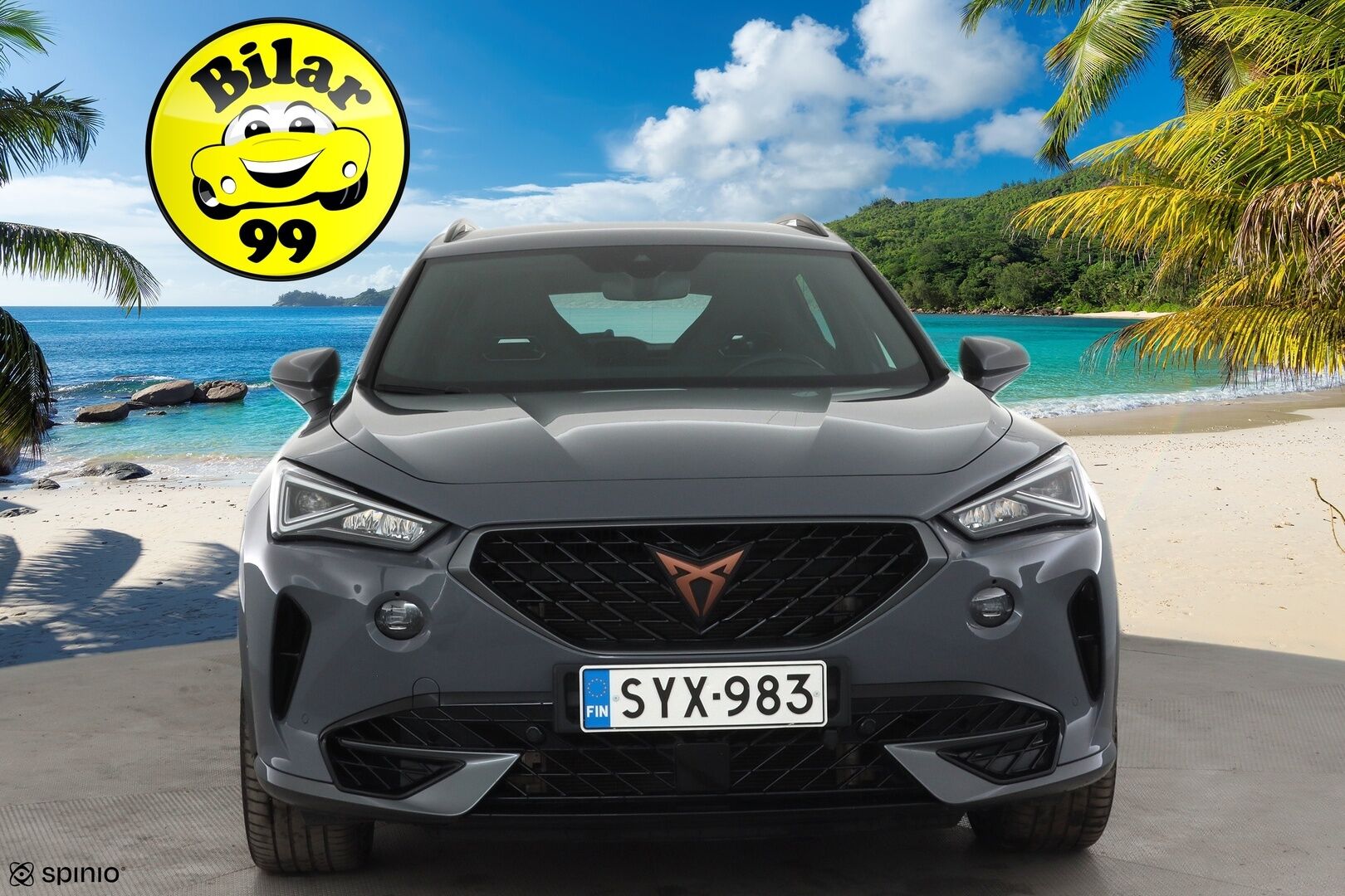 Cupra Formentor 2021 VZ 2,0 TSI 228 kW 4Drive DSG * Muistipenkki / ACC / LED / P.Kamera / Puolinahat / Kaistavahti / Navi / Keyless * - Suomi-auto / Kahdet renkaat aluvanteilla / Merkkihuollot - HULLUT AVAJAISHULINAT KORKOTARJOUS 3,29 %