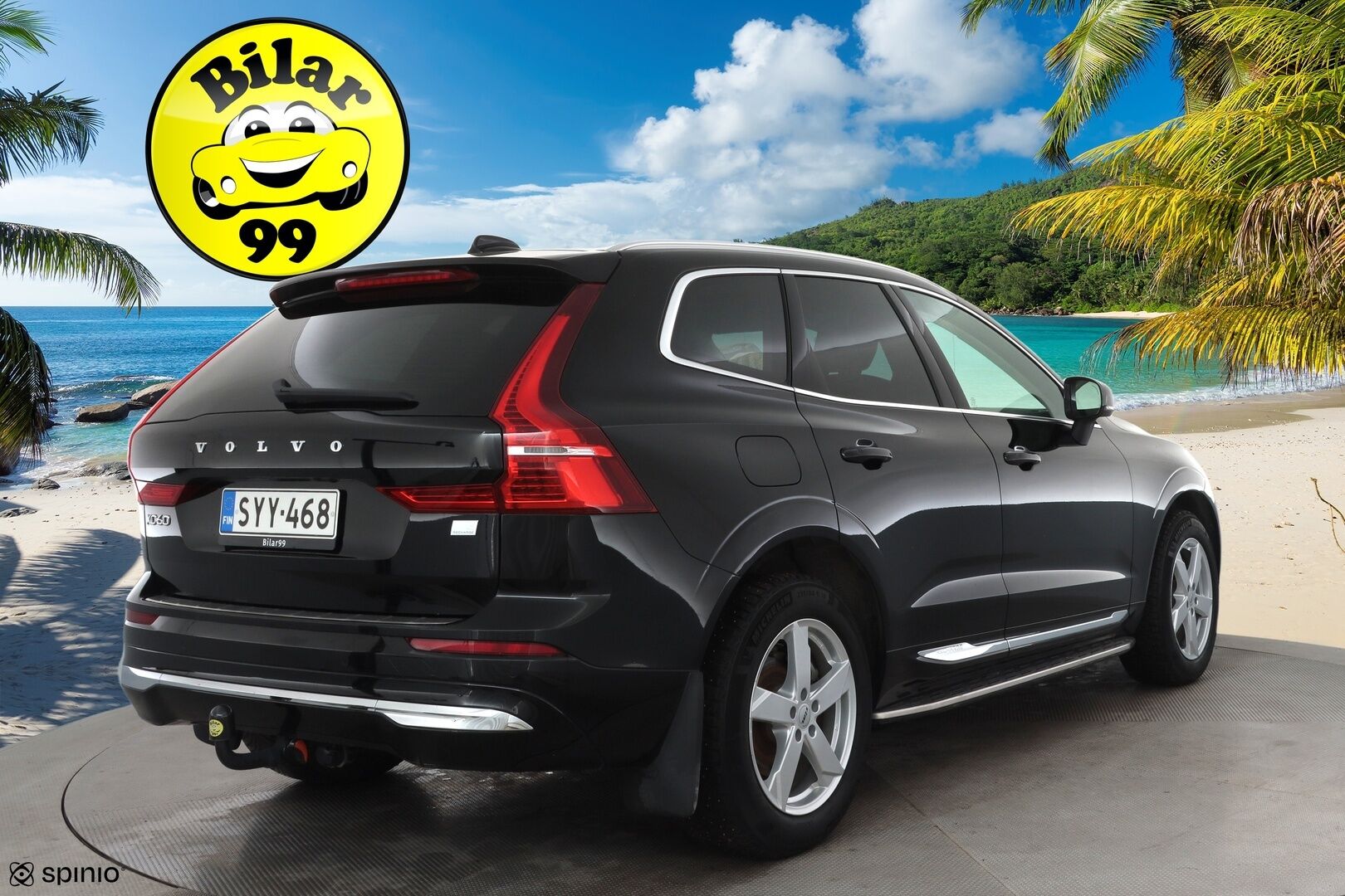 Volvo XC60 2023 T8 AWD Long Range High Performance Plus Bright aut * ACC / Panorama / Koukku / Muistipenkit / Webasto / Full LED * - Facelift / 1.Om Suomi-auto / Akku kuntotarkastettu / Kahdet renkaat aluvanteilla