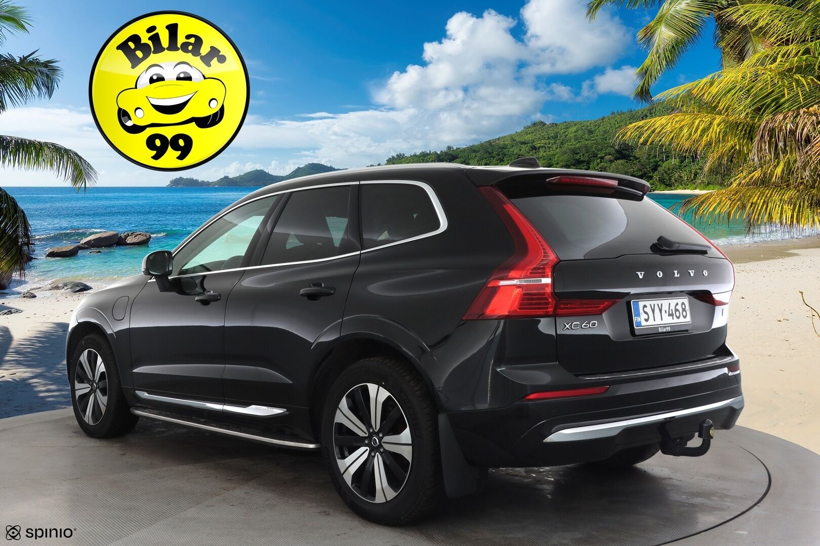 Volvo XC60 2023 T8 AWD Long Range High Performance Plus Bright aut * ACC / Panorama / Koukku / Muistipenkit / Webasto / Full LED * - Facelift / 1.Om Suomi-auto / Akku kuntotarkastettu / Kahdet renkaat aluvanteilla