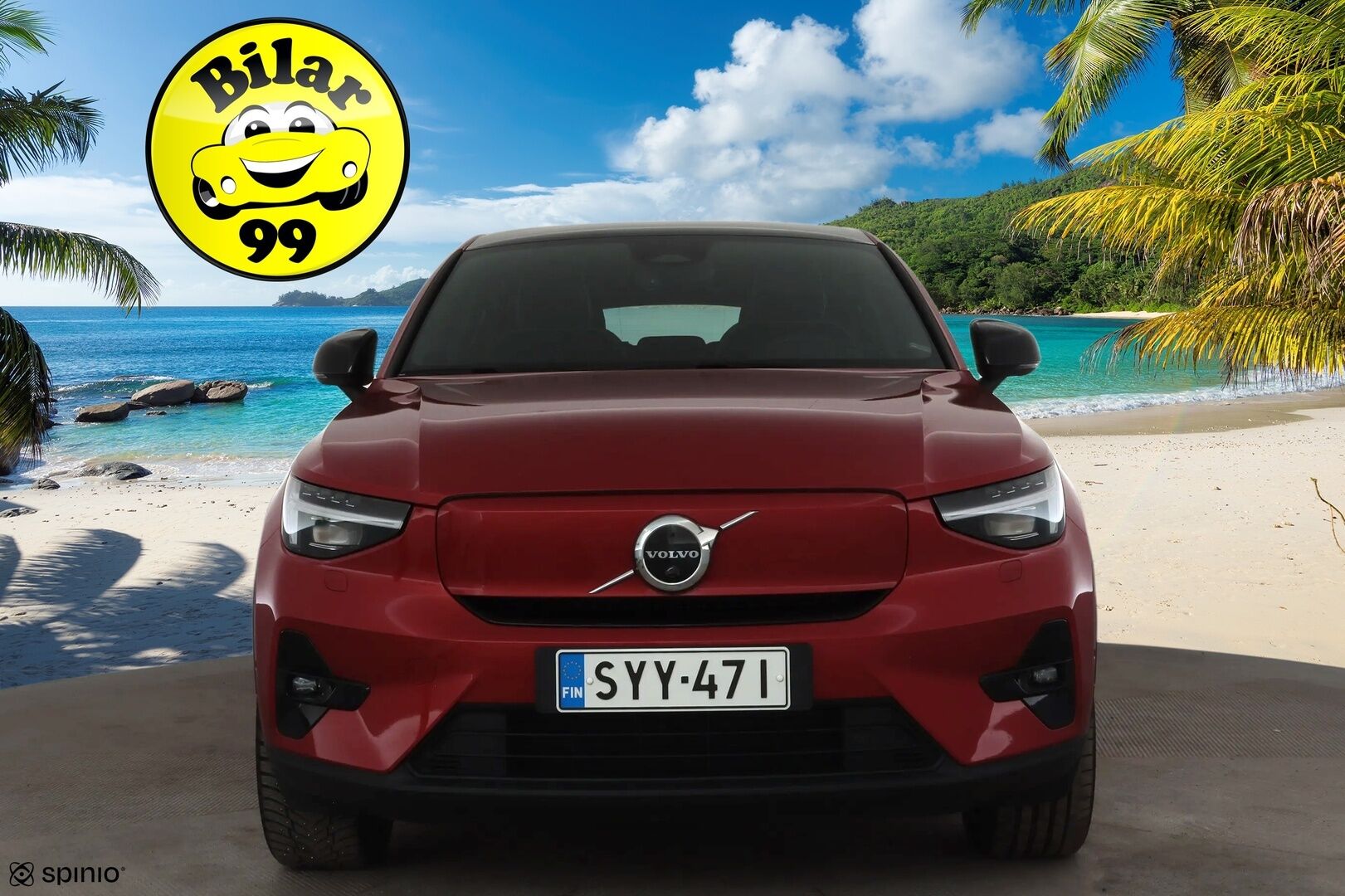 Volvo C40 2023 Recharge Single Ultimate aut * ACC / 360° / Pixel LED / H&K / Lasikatto / Muistipenkki / BLIS / ILP / KeylessGo * - 1.Om Suomi-auto / Kahdet renkaat aluvanteilla 