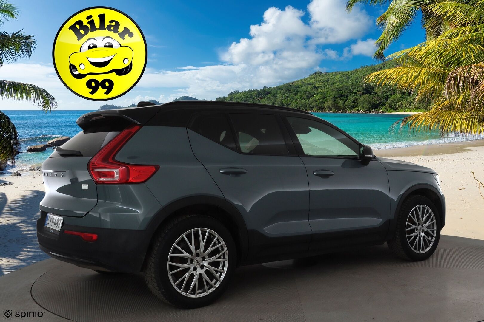 Volvo XC40 2023 Recharge Single Plus aut * ILP / Koukku / ACC / LED / P.kamera / Sportpenkki Muistilla / Navi / Kaistavahti * - 1-om Suomi-auto / Kahdet renkaat aluvanteilla / 2x Latauskaapelit / Merkkihuollot