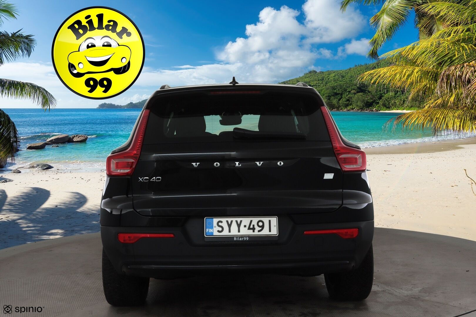 Volvo XC40 2023 Recharge Single Plus aut * Lämpöpumppu / Vetokoukku / Adapt.Vakkari / Peruutuskamera / LED / BLIS / Muistipenkki / Navi - 1.Om Suomi-auto / Akku kuntotarkastettu / Kahdet renkaat aluvanteilla / Merkkihuollettu / High Perf Audio! - HULLUT AVAJAISHULINAT KORKOTARJOUS 3,29 %