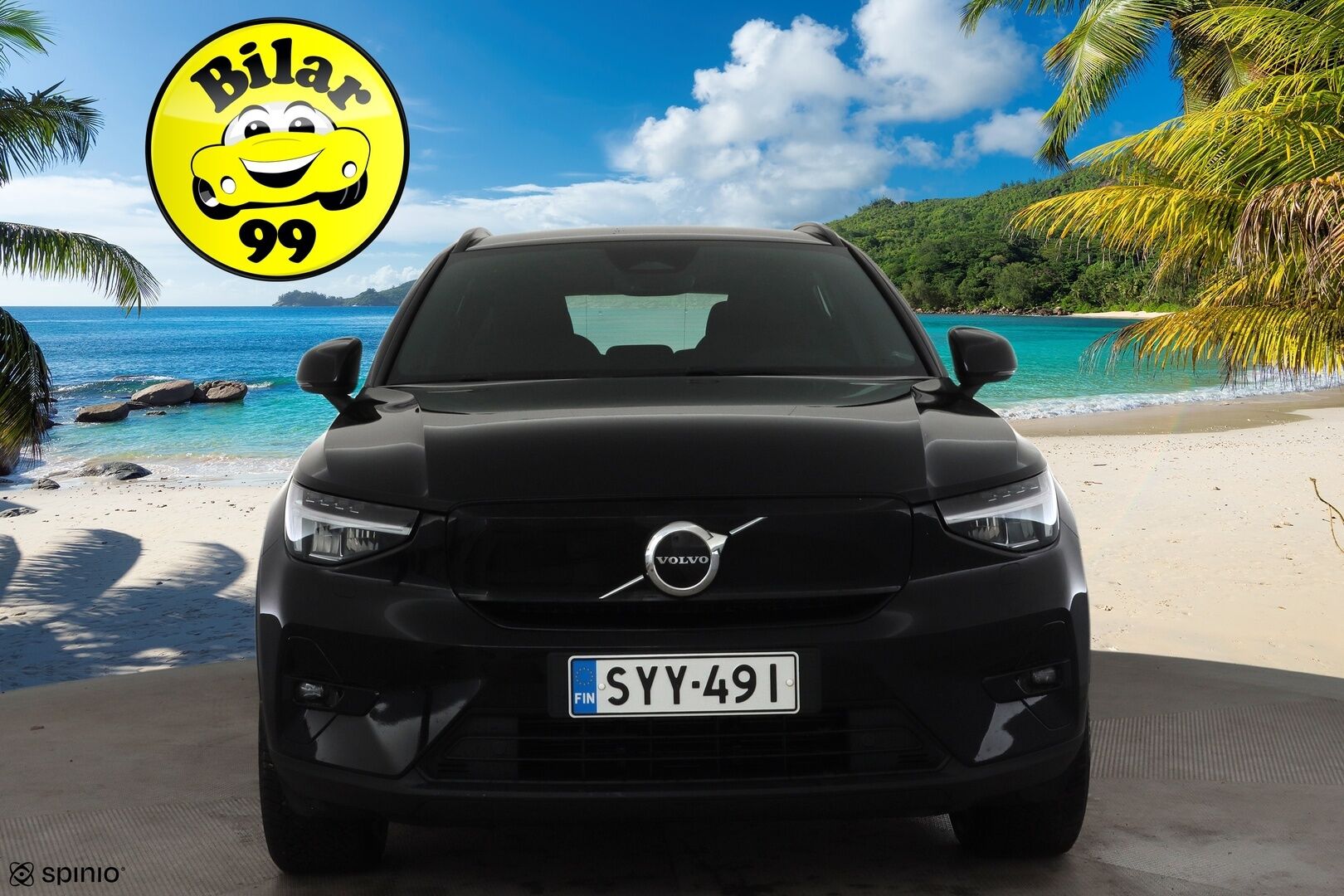 Volvo XC40 2023 Recharge Single Plus aut * Lämpöpumppu / Vetokoukku / Adapt.Vakkari / Peruutuskamera / LED / BLIS / Muistipenkki / Navi - 1.Om Suomi-auto / Akku kuntotarkastettu / Kahdet renkaat aluvanteilla / Merkkihuollettu / High Perf Audio! - HULLUT AVAJAISHULINAT KORKOTARJOUS 3,29 %