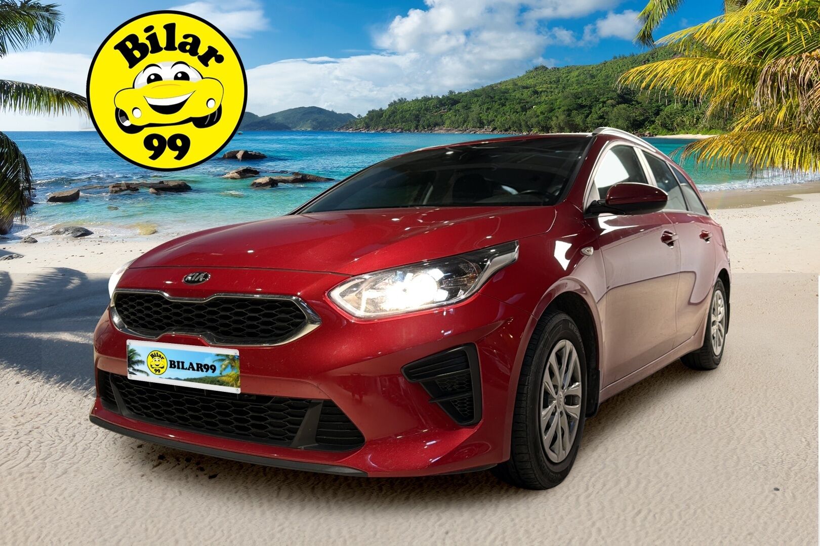 Kia Ceed 2021 1,0 T-GDI ISG 100hv Active SW - Suomiauto | Koukku | Merkkihuollot | Vakkari | Apple&Android | Peruutuskamera | Ratinlämmitys | Juuri tullut Tampereelle!
