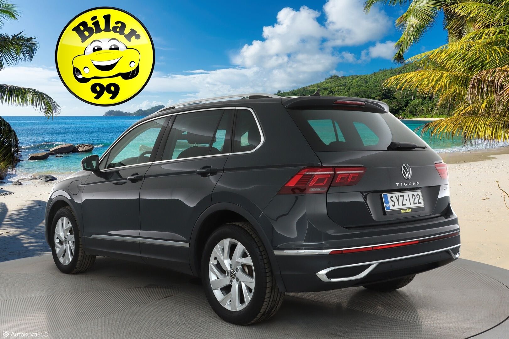 Volkswagen Tiguan 2021 Style Business eHybrid 180 kW DSG-autm.** 1-Om Suomi auto / Adapt.vakkari / 360 kamera / Koukku / Facelift / IQ LED - Digimittaristo / Akku kuntotarkastettu / Sportti-alcantara penkit / Keyless / Apple&Android