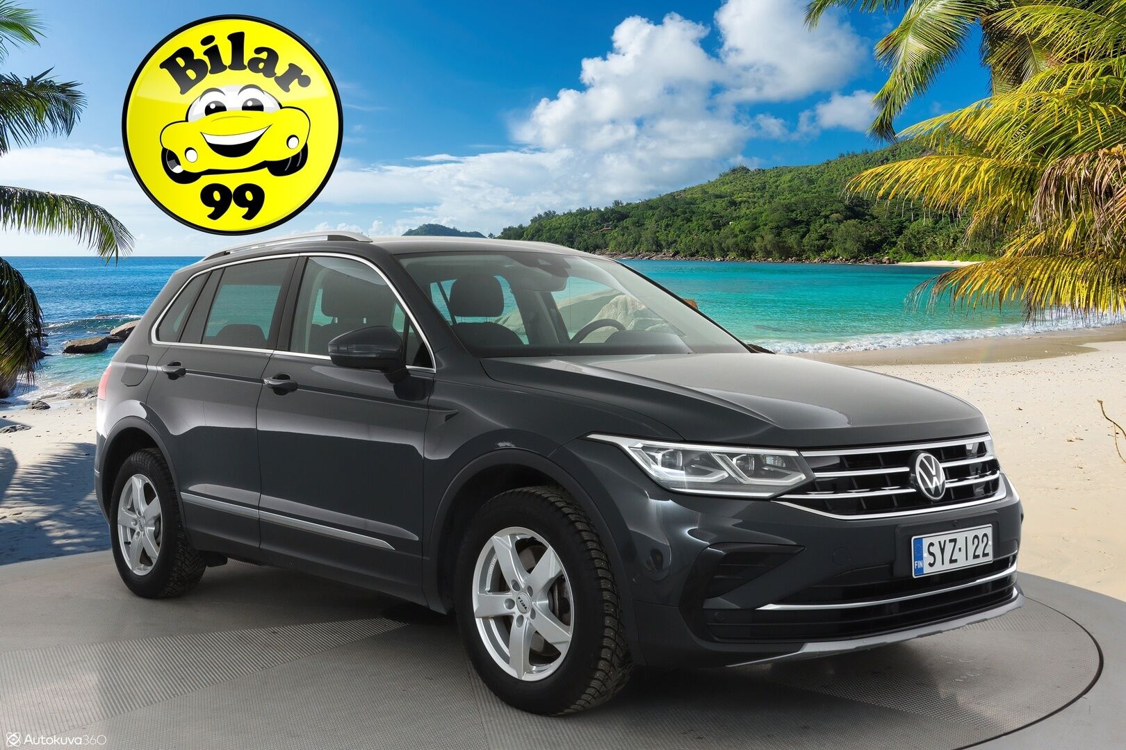 Volkswagen Tiguan 2021 Style Business eHybrid 180 kW DSG-autm.** 1-Om Suomi auto / Adapt.vakkari / 360 kamera / Koukku / Facelift / IQ LED - Digimittaristo / Akku kuntotarkastettu / Sportti-alcantara penkit / Keyless / Apple&Android
