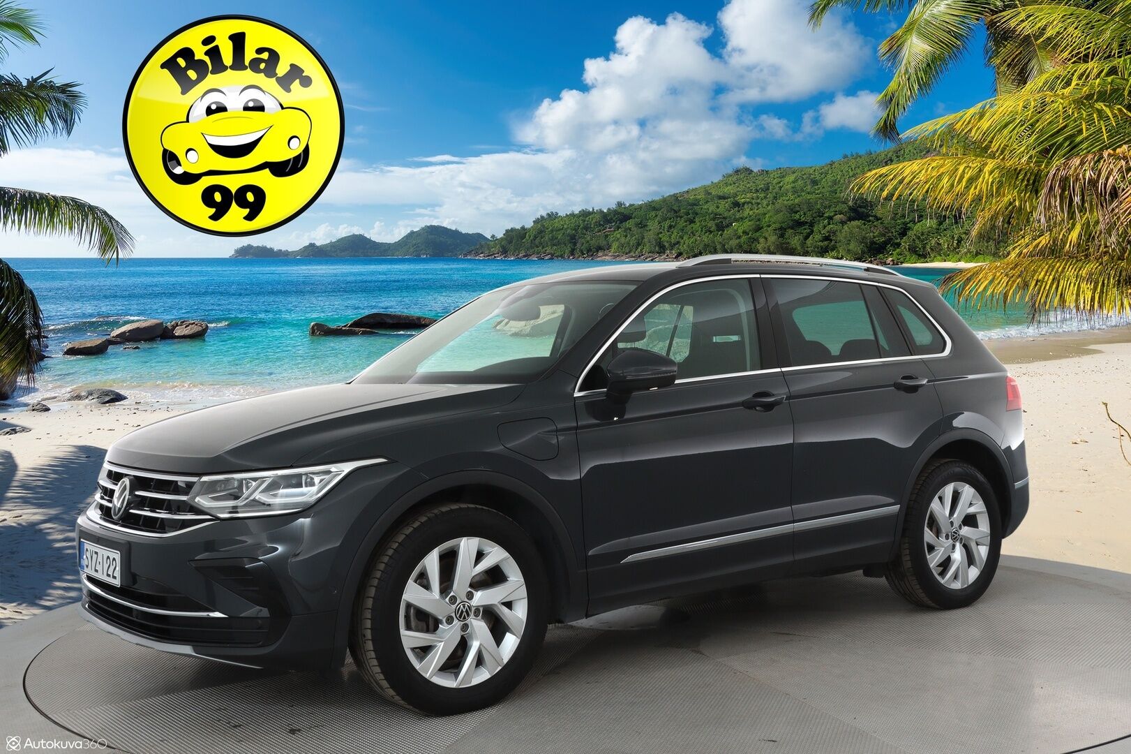 Volkswagen Tiguan 2021 Style Business eHybrid 180 kW DSG-autm.** 1-Om Suomi auto / Adapt.vakkari / 360 kamera / Koukku / Facelift / IQ LED - Digimittaristo / Akku kuntotarkastettu / Sportti-alcantara penkit / Keyless / Apple&Android