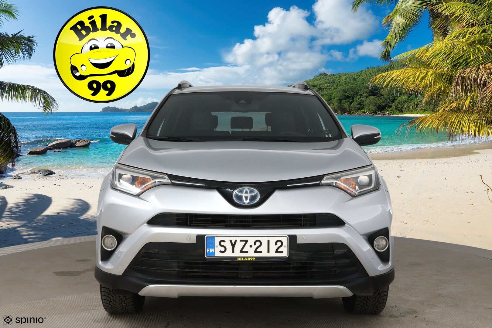 Toyota RAV4 2016 2,5 Hybrid AWD Style / ACC / P-kamera / Sähk. säädöt / LED / Sähk. takaluukku - Merkkiliikkeen huoltohistoria / Iso huolto tehty 11-2025!