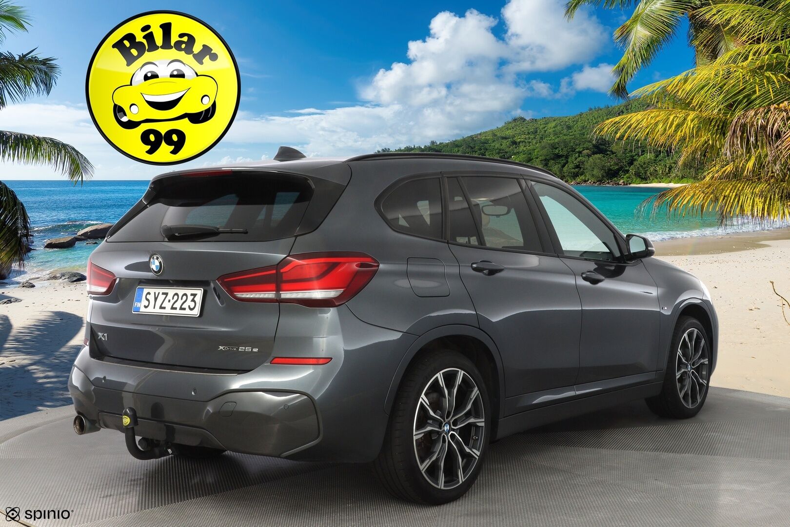 BMW X1 2021 F48 xDrive25e A Charged Edition M Sport * Prof.Navi / HUD / Kamera / Koukku / Lohko* - Kahdet renkaat / M Sport / Shadowline / Huippu varusteet!