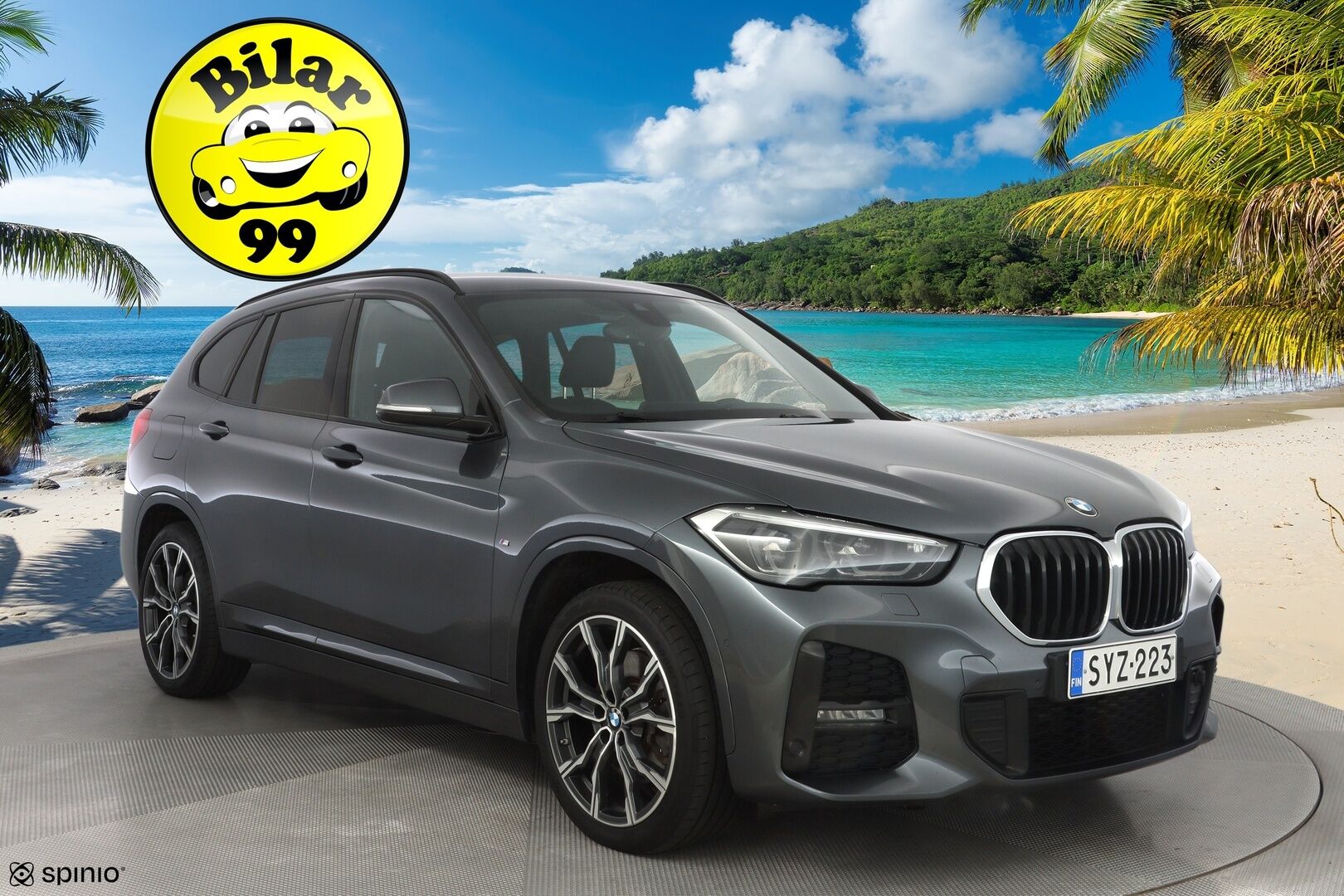 BMW X1 2021 F48 xDrive25e A Charged Edition M Sport * Prof.Navi / HUD / Kamera / Koukku / Lohko* - Kahdet renkaat / M Sport / Shadowline / Huippu varusteet!
