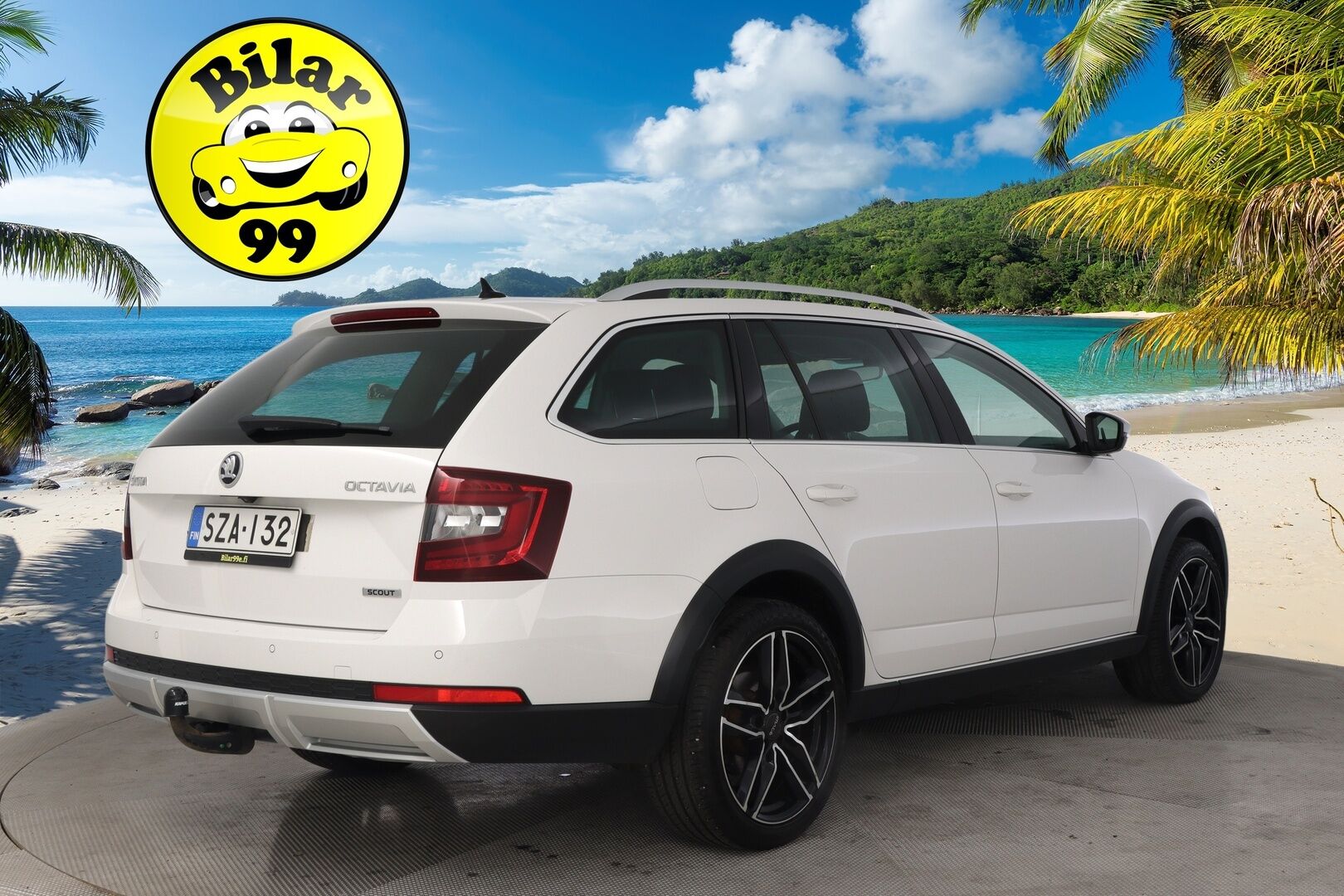 Skoda Octavia 2018 Combi 2,0 TDI 184 4x4 Scout Premium DSG Autom.  *ACC/  PA-Lämmitin/  Nahka-alcantara/  Koukku/  Canton/  Ambient* - Kamera / Jakohihna vaihdettu 10/2024 / 2x hyvät renkaat