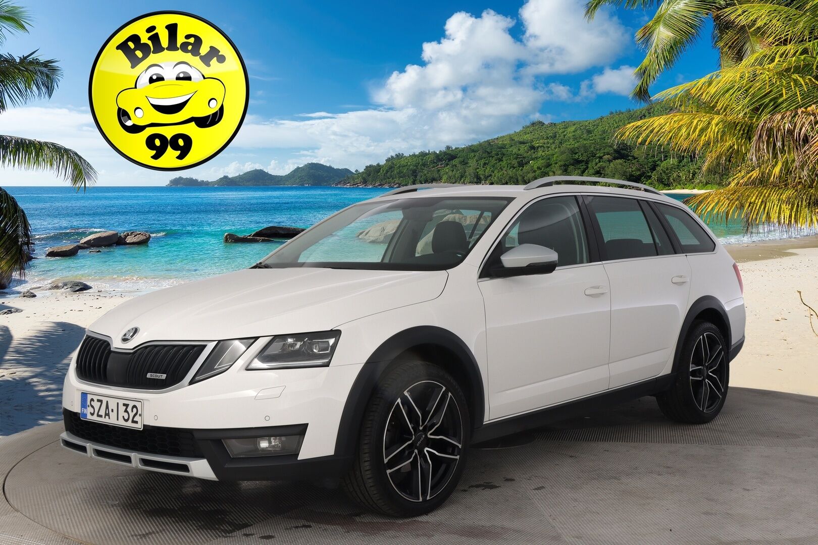 Skoda Octavia 2018 Combi 2,0 TDI 184 4x4 Scout Premium DSG Autom.  *ACC/  PA-Lämmitin/  Nahka-alcantara/  Koukku/  Canton/  Ambient* - Kamera / Jakohihna vaihdettu 10/2024 / 2x hyvät renkaat