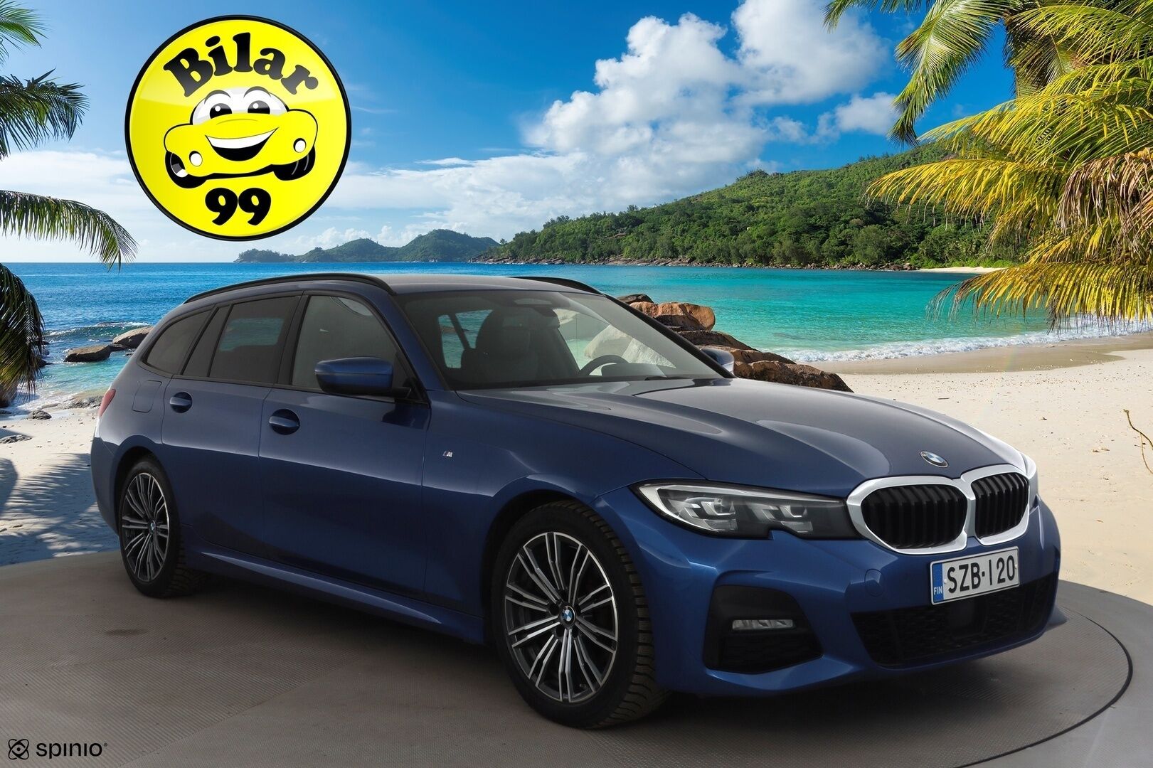 BMW 320 2021 G21 Touring 320d A xDrive Business M Sport MHEV * HiFi / Webasto / Koukku / ACC / LED / P.kamera / Sportpenkit / Navi *