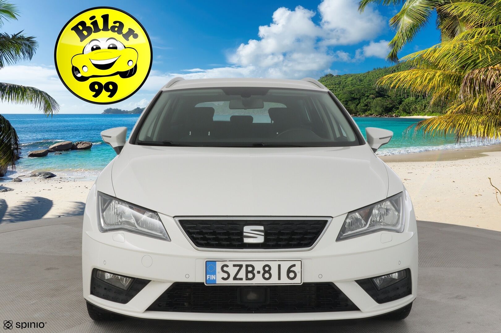 Seat LEON ST 2018 1,4 Business TGI ** Navi / Tutkat / Vakkari / Apple Carplay & Android Auto / Bluetooth** - 2x Renkaat Vanteineen / Juuri huollettu isosti! / Seuraava katsastus 9/2027!