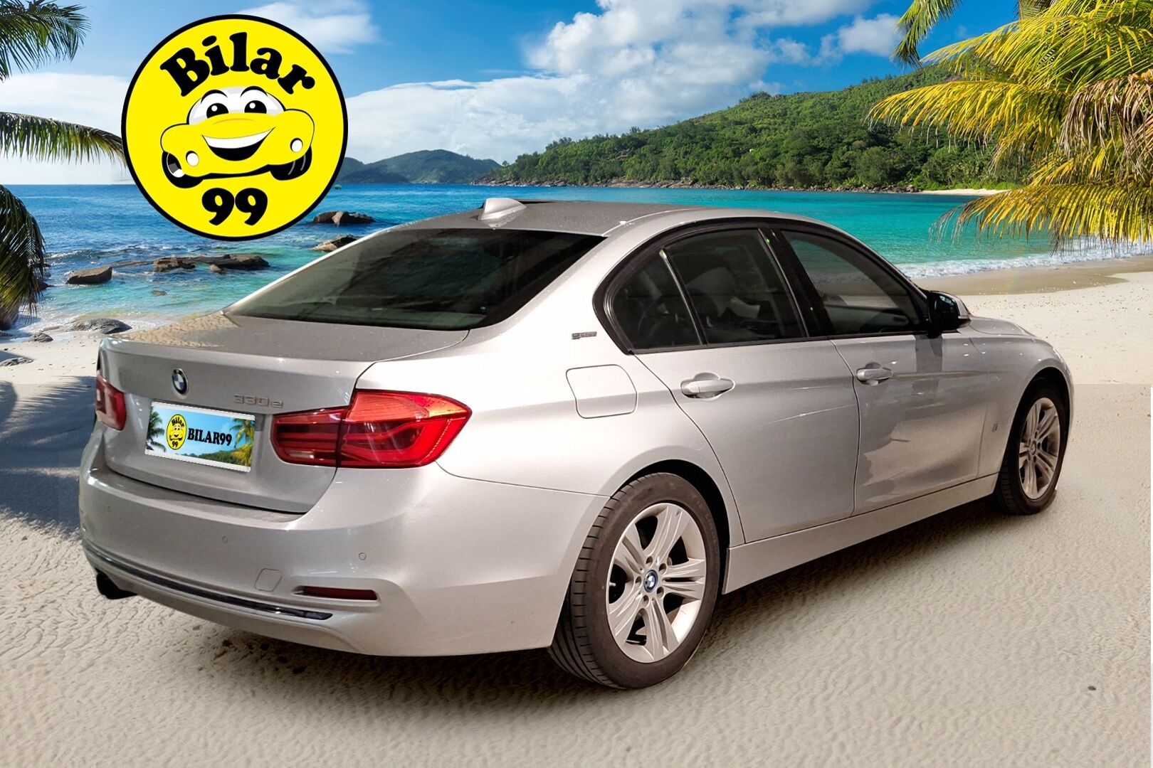 BMW 330 2018 7.6kWh, F30 330e iPerformance Sedan *Tutkat / BlowbyHeater / Prof.Navi / LED / Sporttipenkit / Ratinlämmitin* - Hyvin huollettu / AppleCarPlay