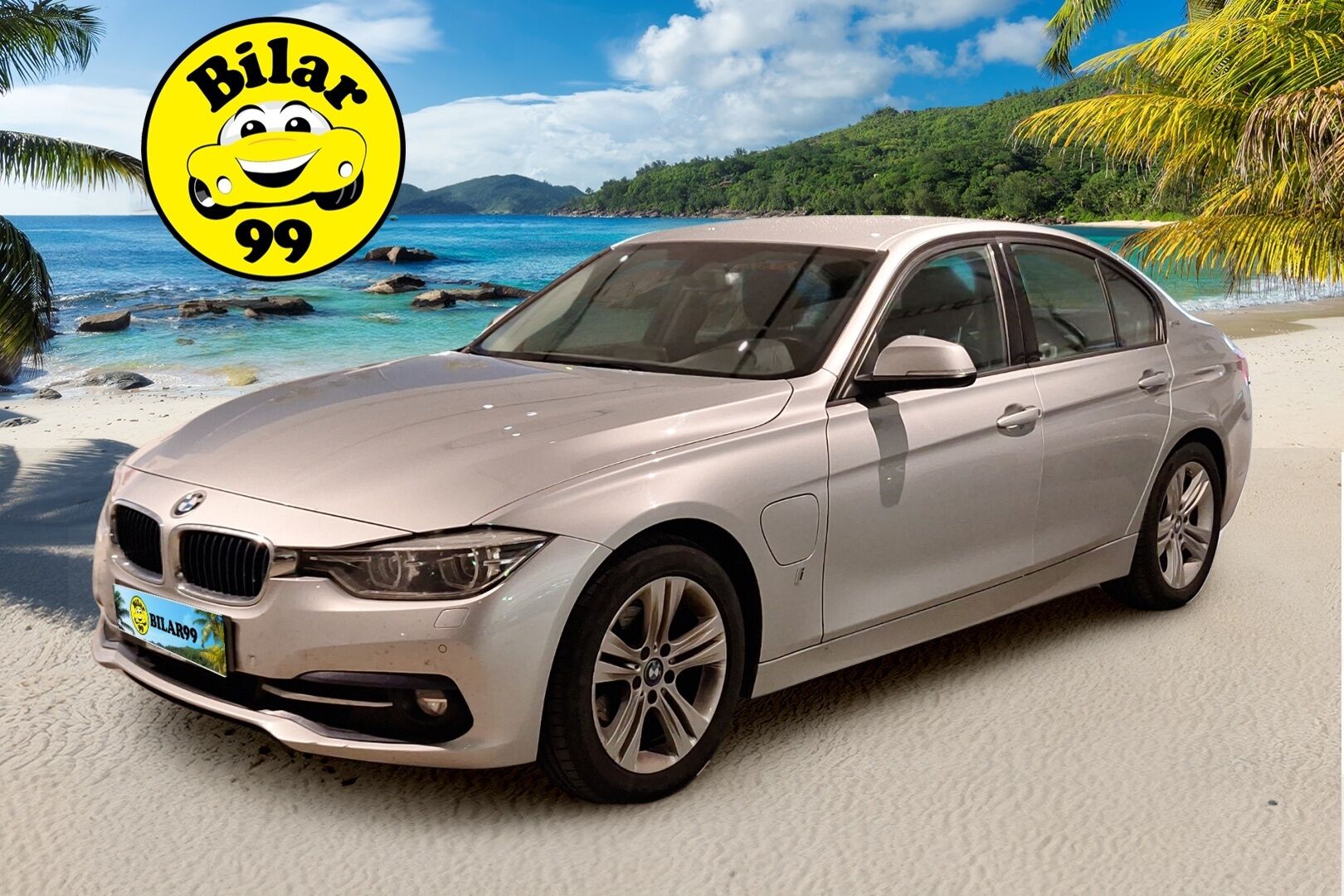 BMW 330 2018 7.6kWh, F30 330e iPerformance Sedan *Tutkat / BlowbyHeater / Prof.Navi / LED / Sporttipenkit / Ratinlämmitin* - Hyvin huollettu / AppleCarPlay