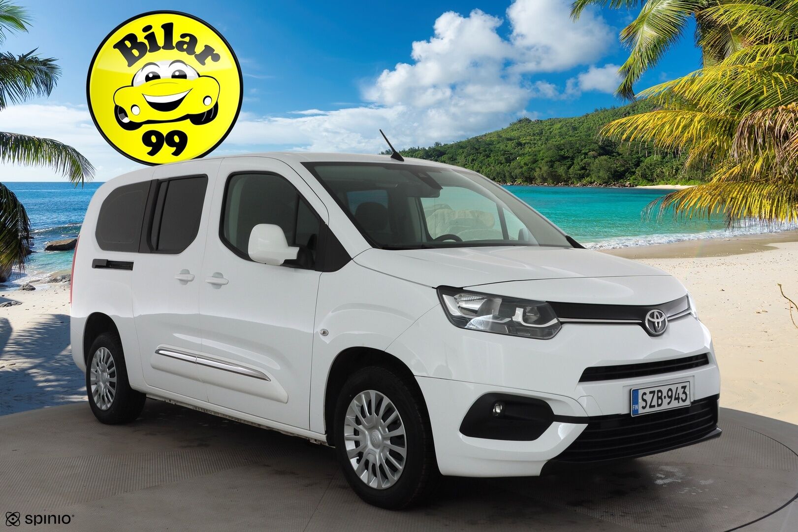 Toyota Proace CITY Verso 2022 Active L2 1,2 130 Automaatti 5ov 7-P * Suomi-auto / Vakkari / P.tutka / Kaistavahti / 2xRenkaat *