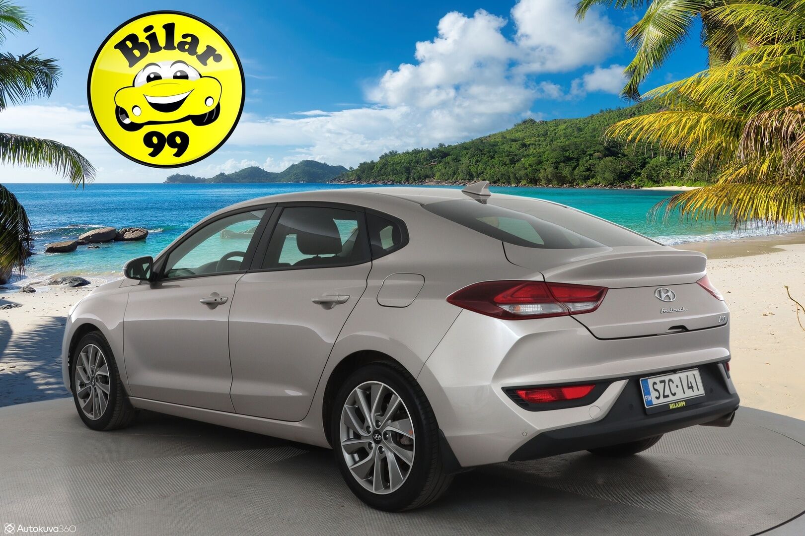 Hyundai i30 Fastback 2021 1,4 T-GDI 140 hv 7DCT-aut Comfort - 1Om Suomiauto / Merkkihuollot / Peruutuskamera / LED / Ratinlämmitys / Apple&Android / KeylessGo / Huippusiisti!
