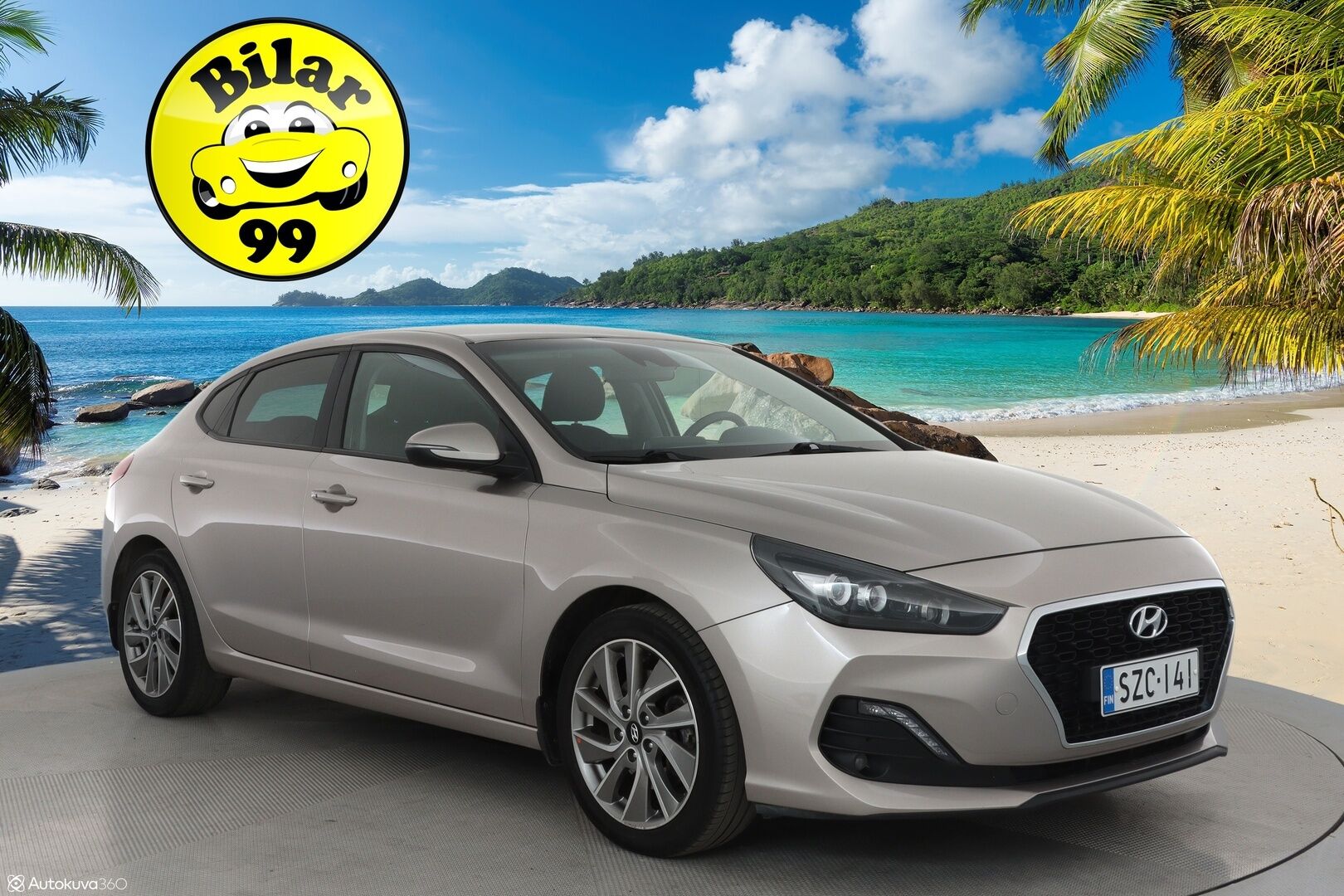 Hyundai i30 Fastback 2021 1,4 T-GDI 140 hv 7DCT-aut Comfort - 1Om Suomiauto / Merkkihuollot / Peruutuskamera / LED / Ratinlämmitys / Apple&Android / KeylessGo / Huippusiisti!
