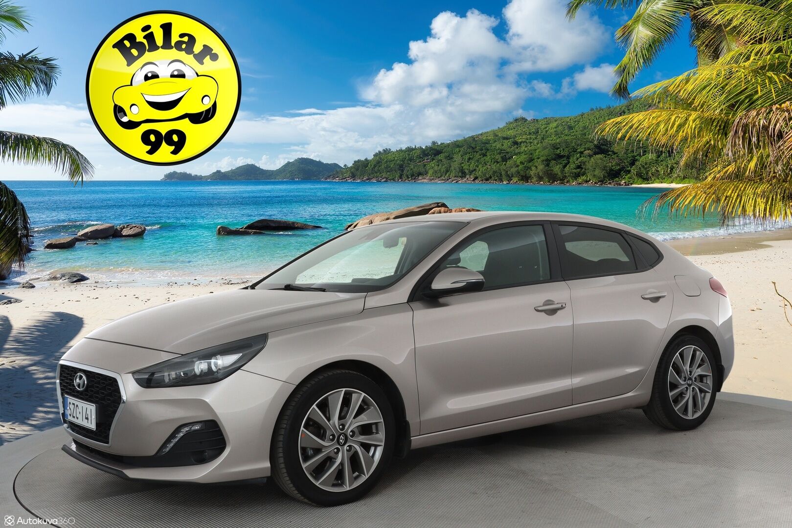 Hyundai i30 Fastback 2021 1,4 T-GDI 140 hv 7DCT-aut Comfort - 1Om Suomiauto / Merkkihuollot / Peruutuskamera / LED / Ratinlämmitys / Apple&Android / KeylessGo / Huippusiisti!