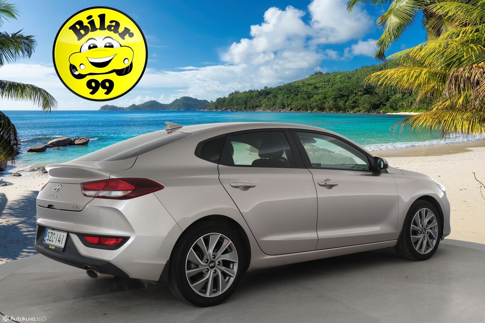 Hyundai i30 Fastback 2021 1,4 T-GDI 140 hv 7DCT-aut Comfort - 1Om Suomiauto / Merkkihuollot / Peruutuskamera / LED / Ratinlämmitys / Apple&Android / KeylessGo / Huippusiisti!