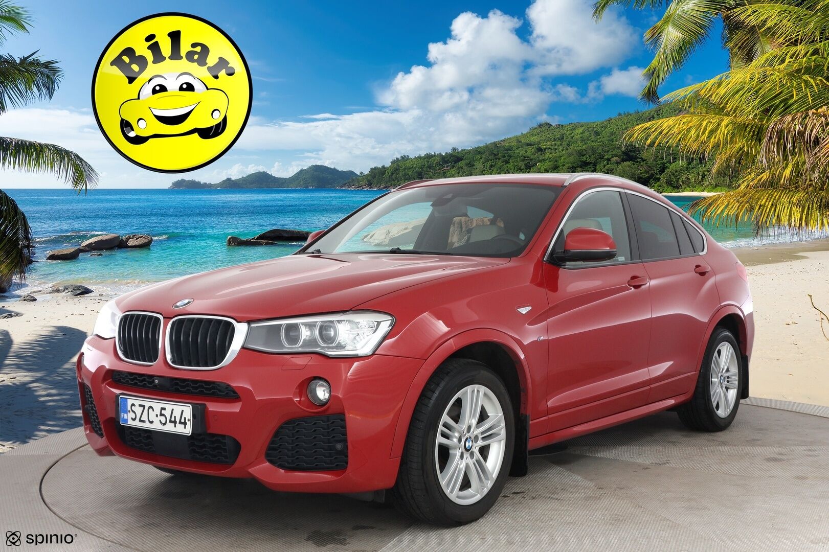 BMW X4 2017 F26 xDrive20d A Business M Sport - Webasto | Adapt.Vakkari | Vetokoukku | 360 Kamera | Harman/Kardon | Muistipenkki | Kattoluukku | Runsaasti huollettu | Juuri katsastettu!