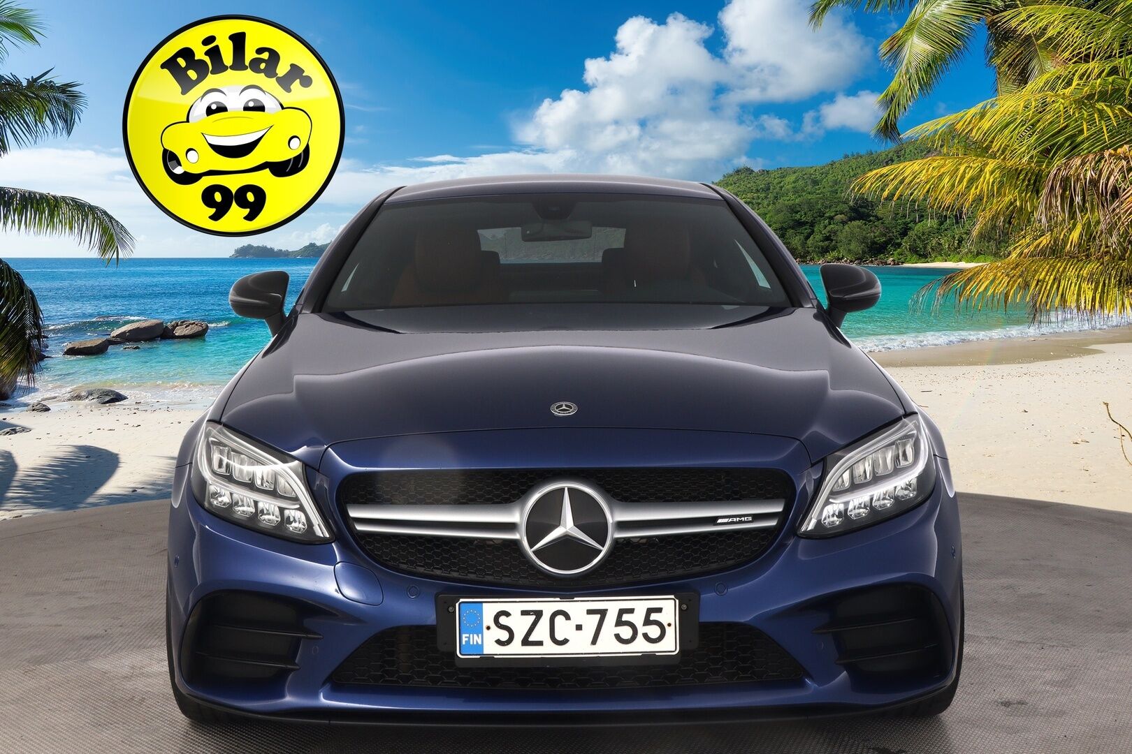 Mercedes-Benz C 43 AMG 2020 4MATIC Coupé Facelift*Punaiset nahat / P.Kamera / Navi* - 2,99 % KORKOTARJOUS TÄHÄN AUTOON 14.9. ASTI! - *Facelift / 2x Renkaat&alumiinivanteet / Suomi-auto*