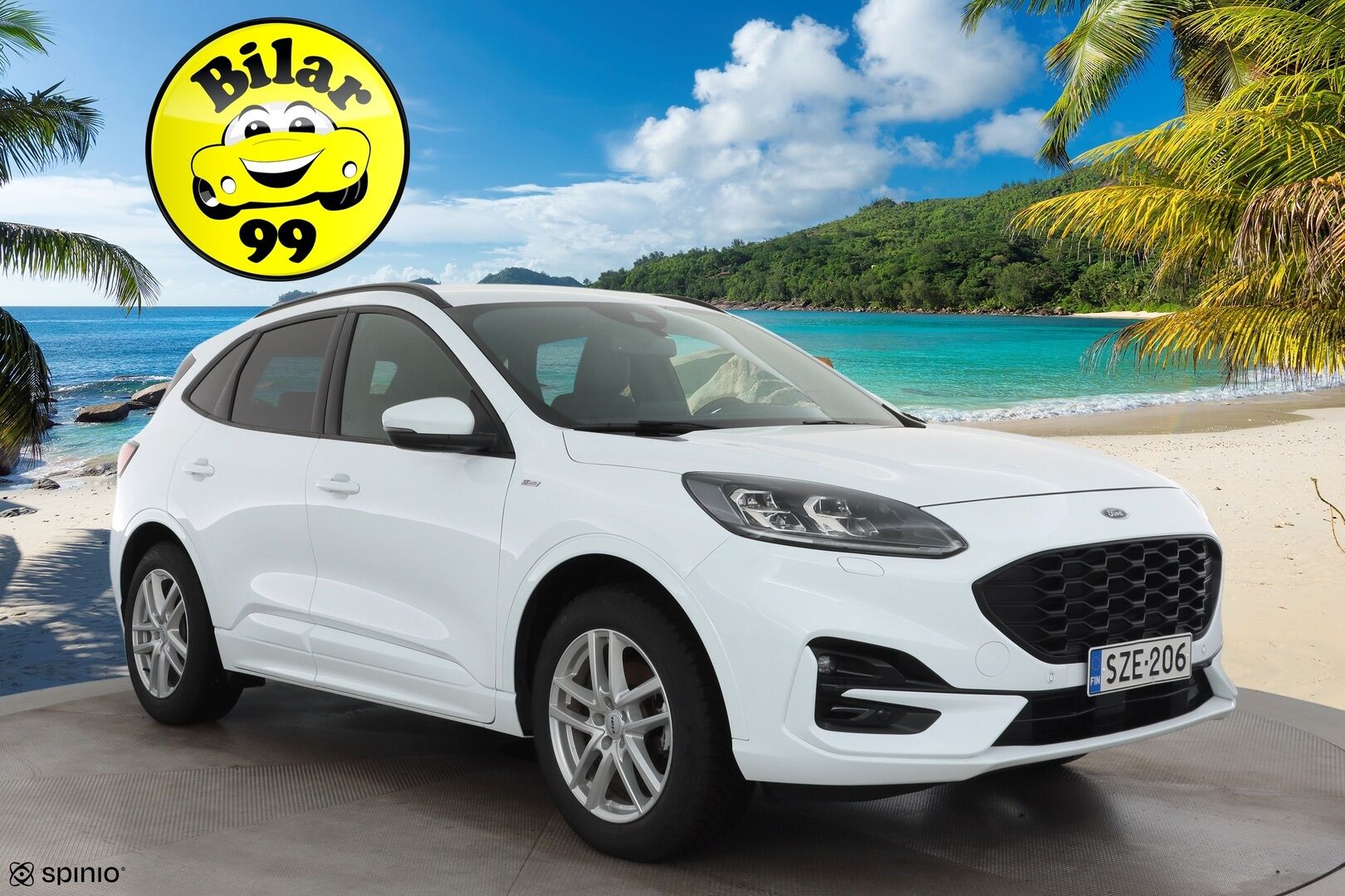 Ford Kuga 2022 2,5 Hybrid (HEV) 190hv CVT AWD ST-Line X * B&O / LED / P.Kamera / Navi / Kaistavahti / Keyless * - Koukku / 1-om Suomi-auto / Kahdet renkaat aluvanteilla