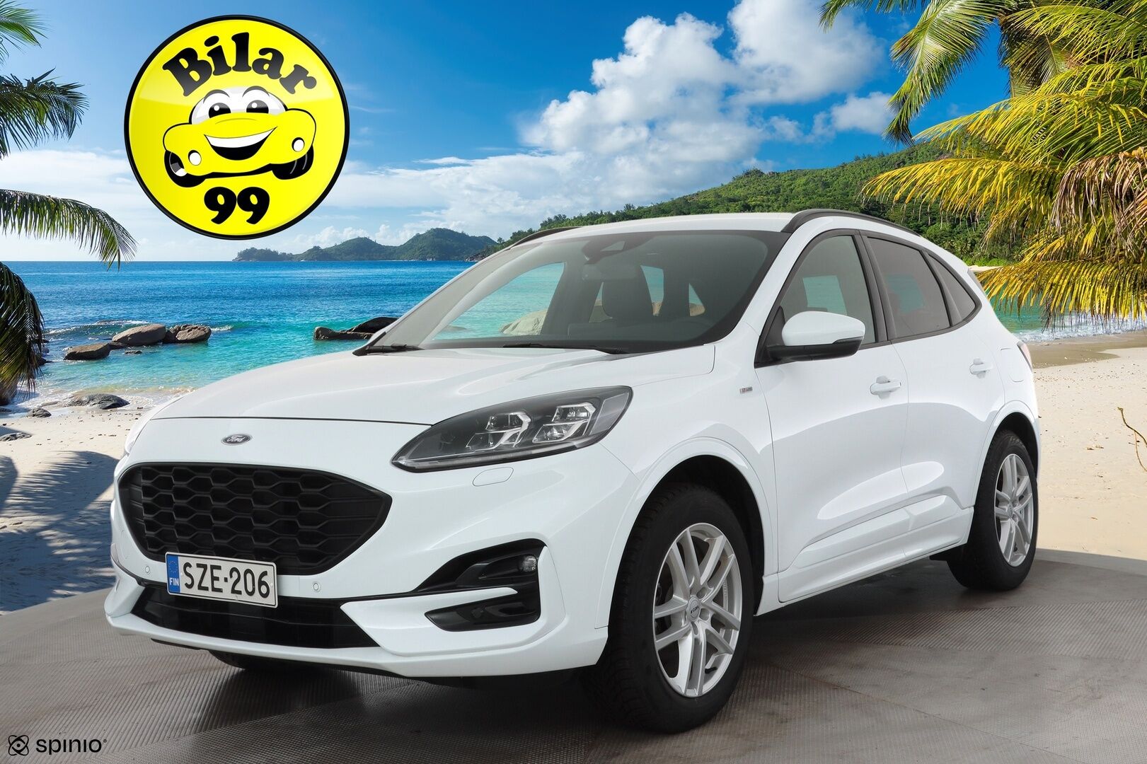 Ford Kuga 2022 2,5 Hybrid (HEV) 190hv CVT AWD ST-Line X * B&O / LED / P.Kamera / Navi / Kaistavahti / Keyless * - Koukku / 1-om Suomi-auto / Kahdet renkaat aluvanteilla