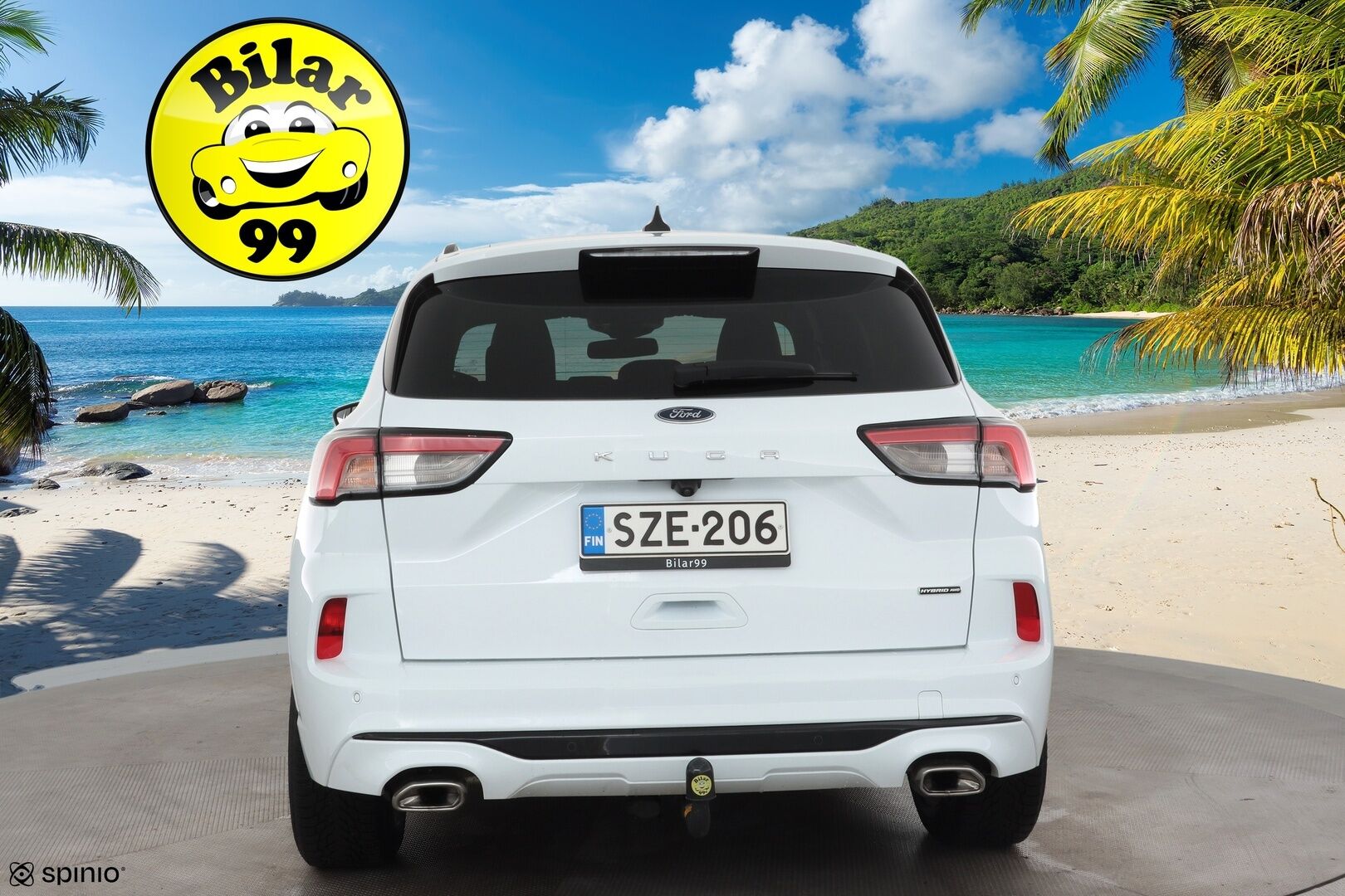 Ford Kuga 2022 2,5 Hybrid (HEV) 190hv CVT AWD ST-Line X * B&O / LED / P.Kamera / Navi / Kaistavahti / Keyless * - Koukku / 1-om Suomi-auto / Kahdet renkaat aluvanteilla