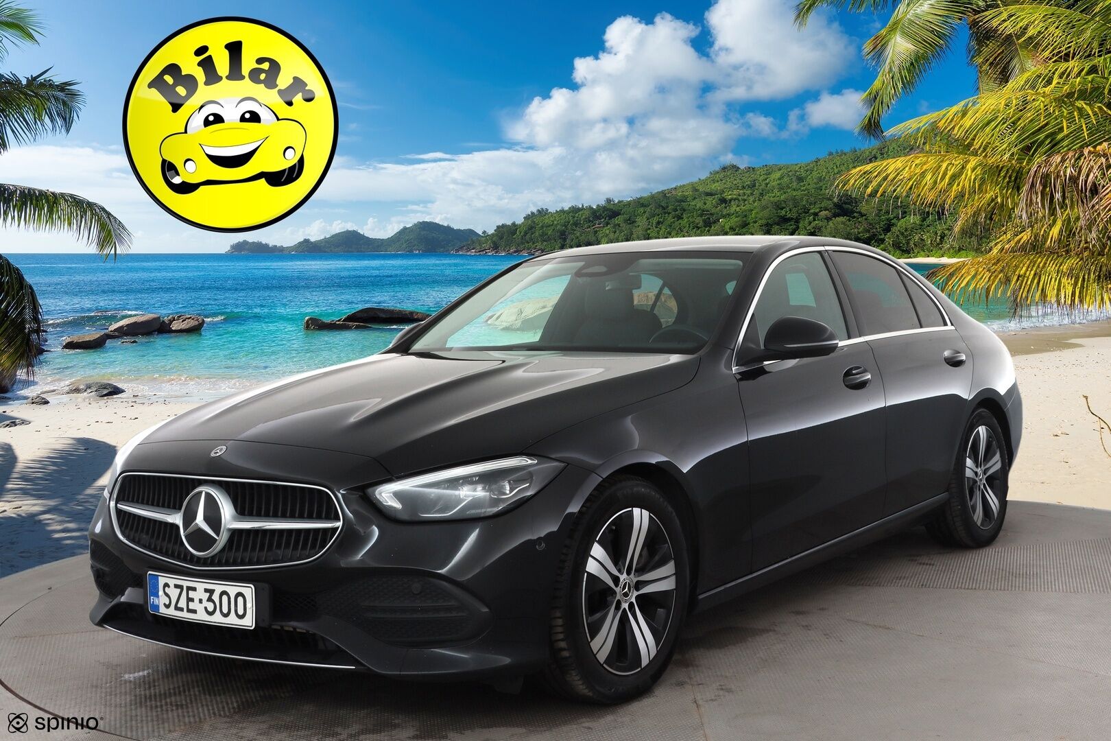 Mercedes-Benz C 2022 300 4MATIC A Business - | Burmester | Distronic | P.Kamera | Kaistavahti | Navi | LED-HP | Digimittaristo | Sisätilanlämmitin | Suomi-auto | Kahdet renkaat |