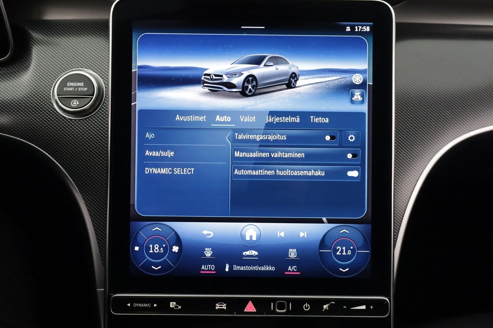 Mercedes-Benz C 2022 300 4MATIC A Business - | Burmester | Distronic | P.Kamera | Kaistavahti | Navi | LED-HP | Digimittaristo | Sisätilanlämmitin | Suomi-auto | Kahdet renkaat |