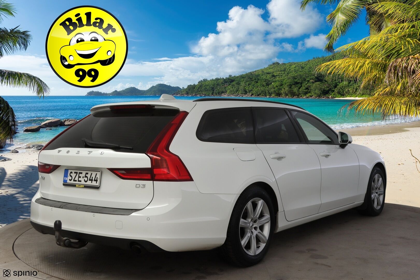 Volvo V90 2017 D3 Momentum aut * Adapt. Cruise / LED / S.Koukku / Webasto / Tutkat * - *Jakohinha vaihdettu 12/25 / 2x Uudet renkaat Volvon alu vanteilla / Juuri katsastettu / Uusi Tuulilasi / Ei ole AdBlue järjestelmää * - HULLUT JOULUT KORKOTARJOUS 2,49% 