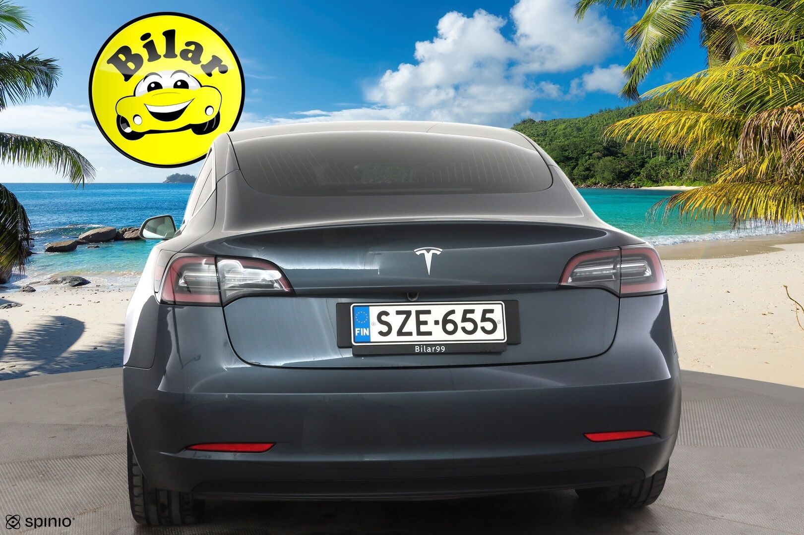 Tesla Model 3 2020 Standard Range Plus - | Lasikatto | ACC | LED | P.Kamera | Premium Speakers | Muistipenkki | Kaistavahti | Navi | Keyless | 2x Latauskaapelit |
