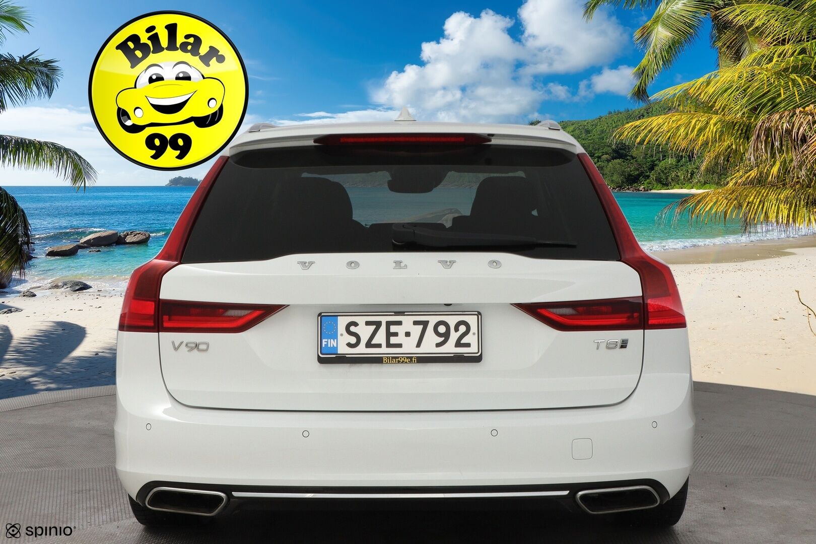 Volvo V90 2018 T8 AWD Momentum aut * Webasto / Vetokoukku / Adapt.Vakkari / Peruutuskamera / Puolinahkasisusta / Full LED - 2x Renkaat alkuperäisvantein / Juuri tullut Tampereelle! - HULLU BLACKWEEK KORKOTARJOUS 2,49%