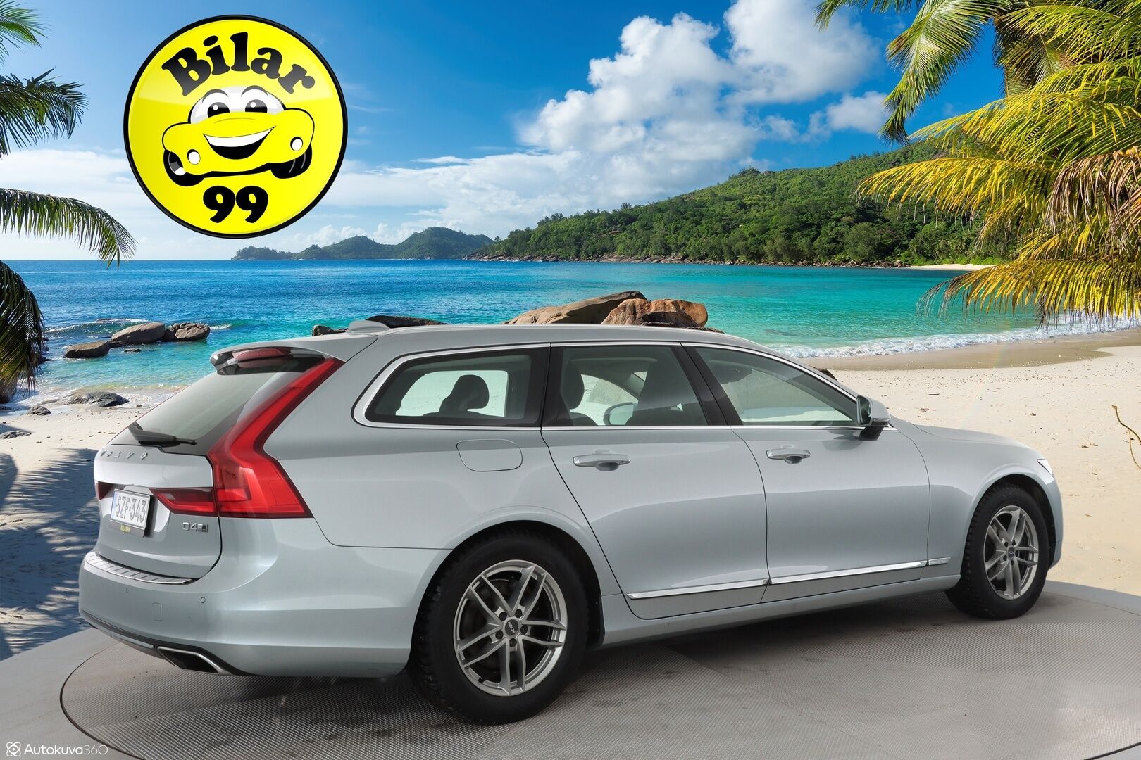 Volvo V90 2018 D4 AWD Inscription aut / Webasto / Pilot Assist / Panorama / Koukku / Sportpenkki Muistilla / Apple&Android / KeylessGo - Supervarusteet / Jakohihna vaihdettu 86tkm kohdalla / Nahkasisusta / Tutkat /