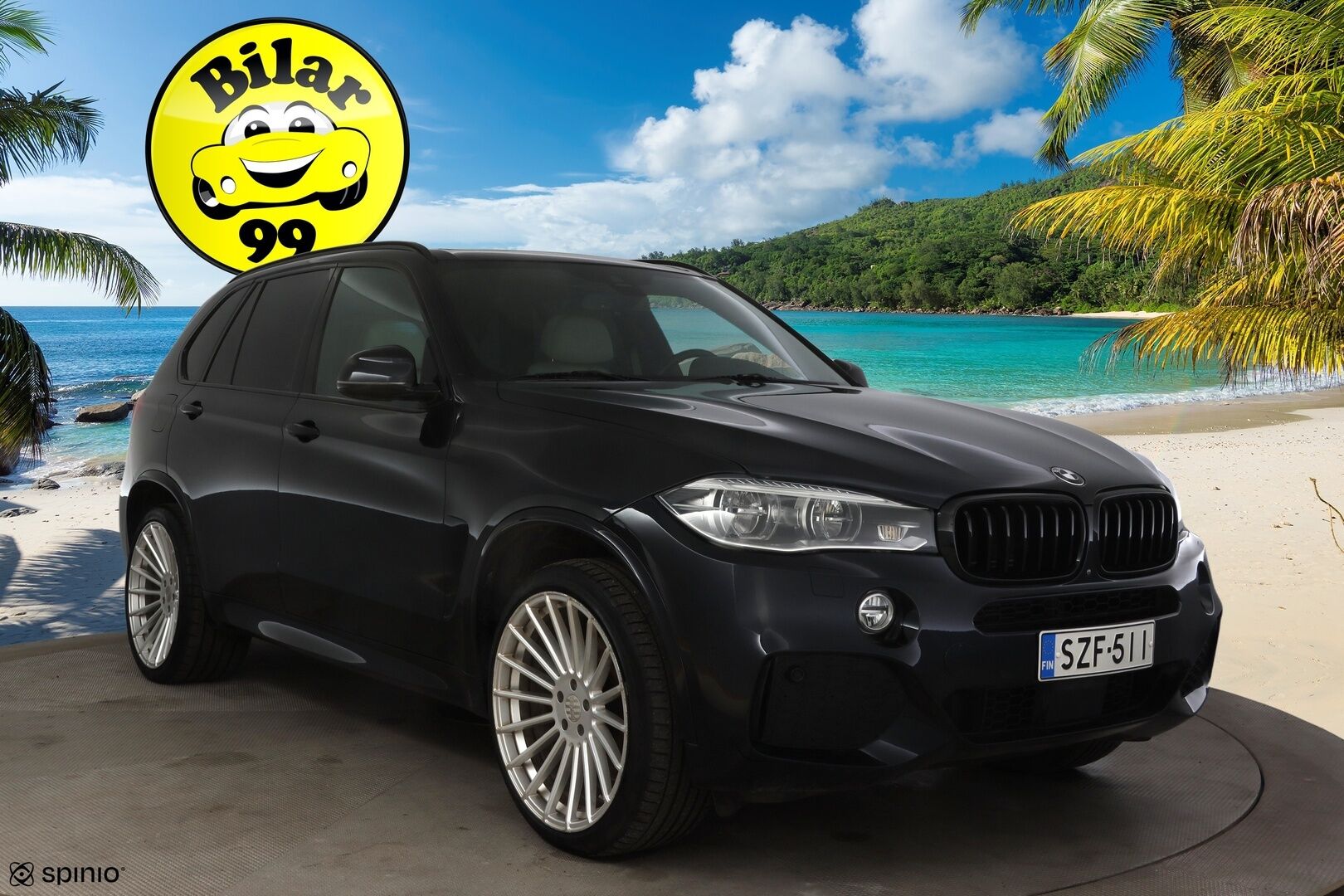 BMW X5 2016 40e M-Sport * Tämä auto myydään YritysOutlet -valikoimasta vain yritykselle * Adapt.vak / Hud / Panorama * - * Tämä auto myydään YritysOutlet -valikoimasta vain yritykselle * Ökyvarusteet / Siistikuntoinen / Katsastettu / 2x hyväkuntoiset renkaat ja vanteet *