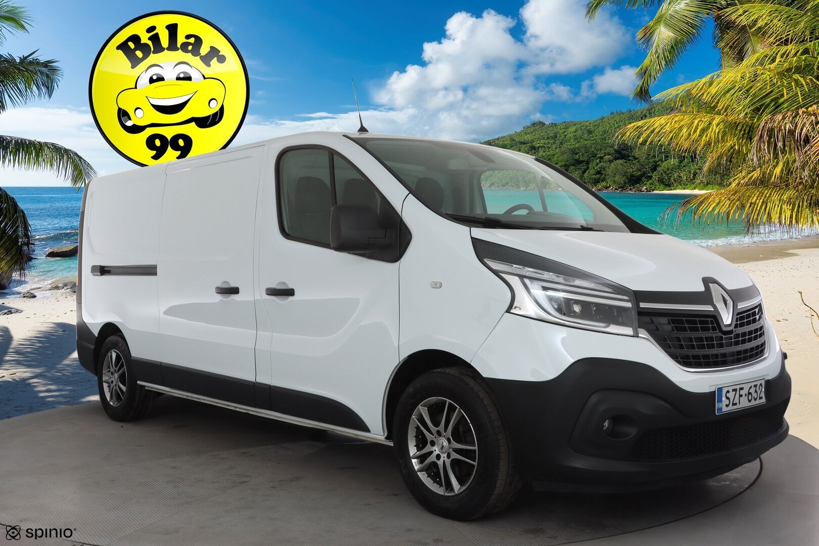 Renault Trafic 2021 dCi 120 L2H1 6,0m3 * Vakkari / Webasto / Koukku / LED / P.Kamera / Bluetooth * - Suomi-auto / Kahdet Renkaat