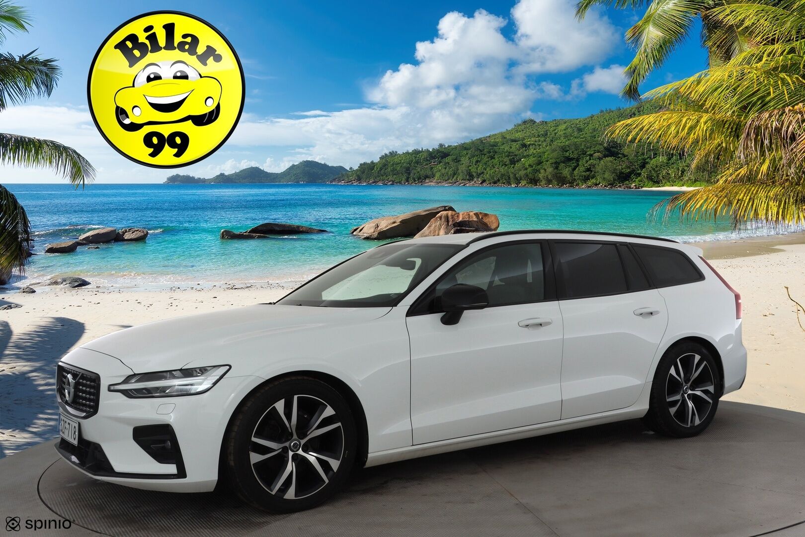 Volvo V60 2022 B4 MHEV Business R-Design Edition * Webasto / Koukku / ACC / Full-LED / P.kamera / Sportpenkki Muistipenkki / Navi / Kaistavahti * - 1-om Suomi-auto / Kahdet renkaat / Merkkihuollot