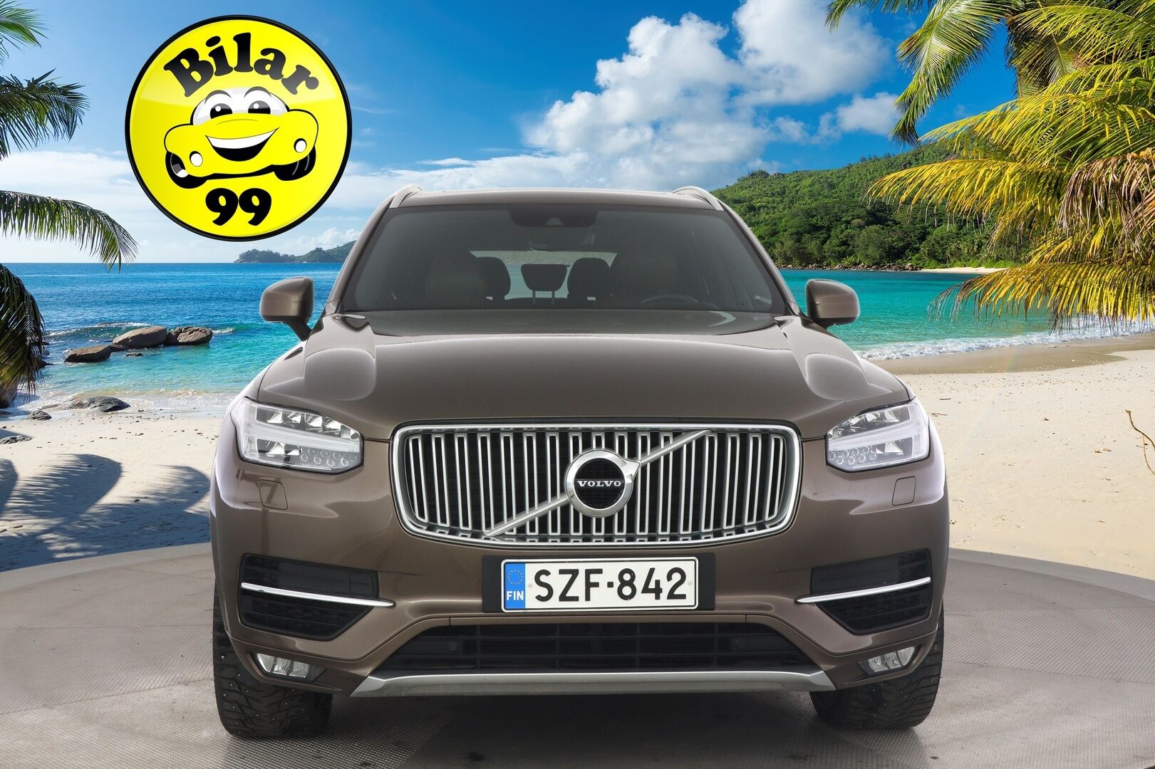 Volvo XC90 2018 D5 AWD Inscription aut - 3,99 % KORKOTARJOUS TÄHÄN AUTOON - Pilot Assist / Ilma-alusta / Panorama / HUD / P-kamera / Ilmastoidut Sporttinahat Muistilla / Koukku / Sähköluukku