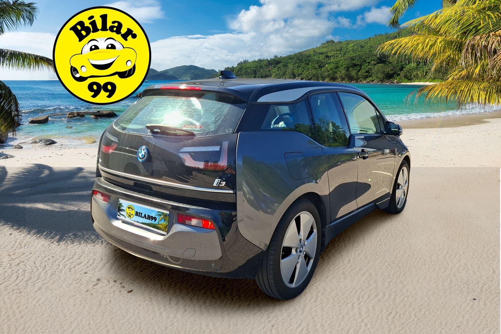 BMW i3 2018 94Ah REX - Digimittaristo | LED | 2x Renkaat | Vakkari | Navi | Tutkat takana