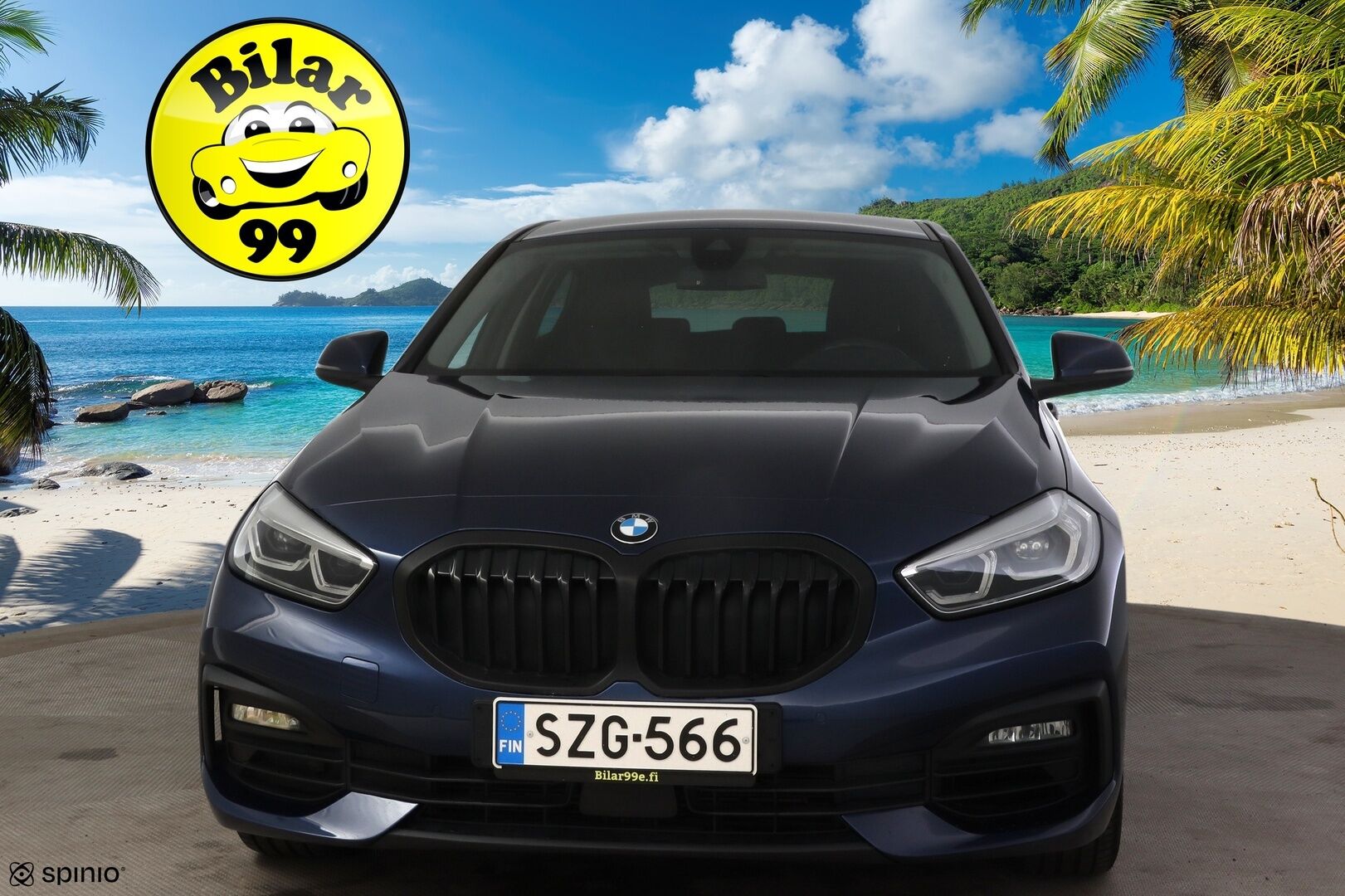 BMW 118 2020 F40 Hatchback 118i Business * Vakkari / Tutkat eteen ja taakse / M-Sport ratti ja vaihdekeppi / Päivitetyt kartat * - * Hyvin huollettu ja pidetty Bemari hyvillä varusteilla sekä kaksilla renkailla ja vanteilla! *