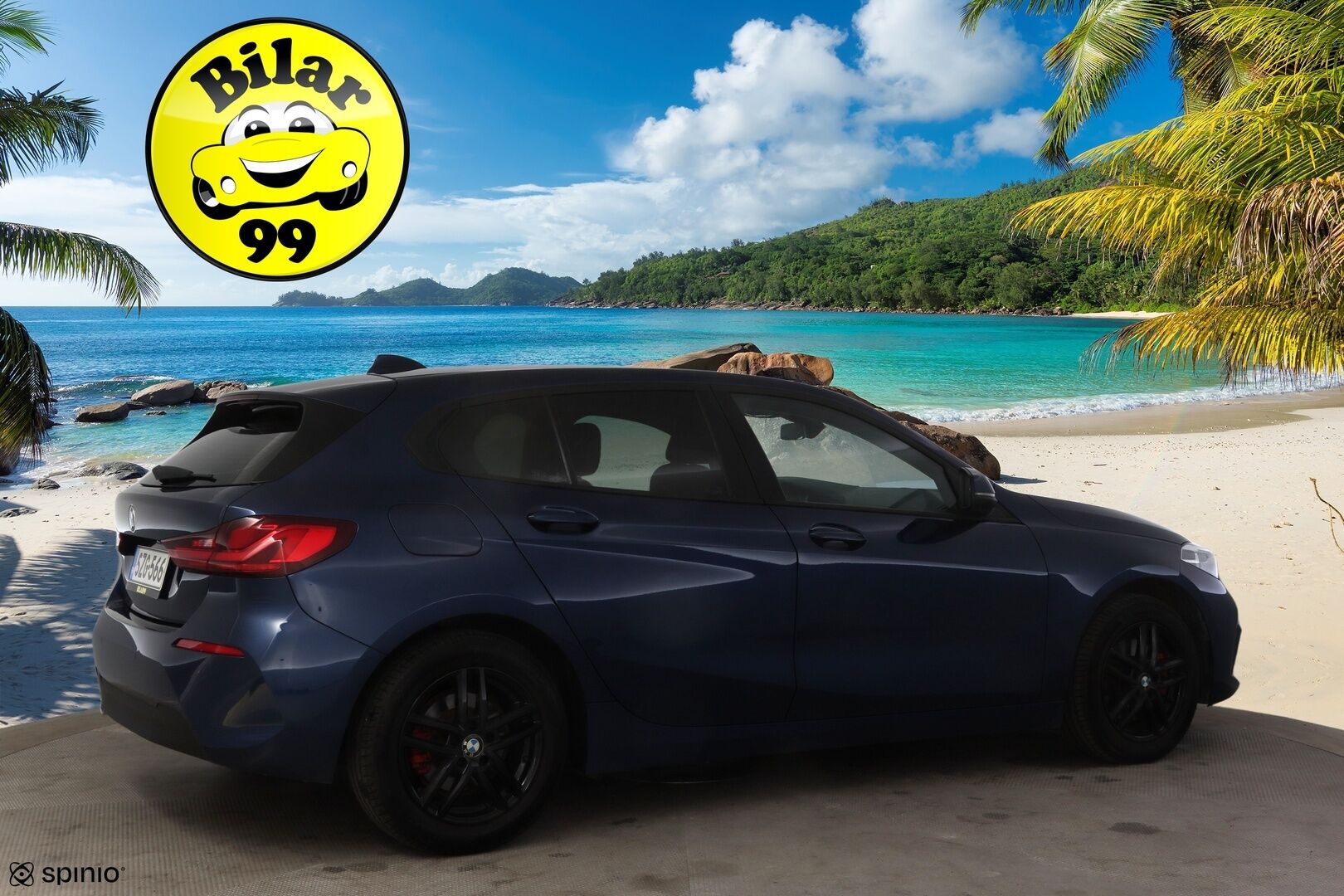 BMW 118 2020 F40 Hatchback 118i Business * Vakkari / Tutkat eteen ja taakse / M-Sport ratti ja vaihdekeppi / Päivitetyt kartat * - * Hyvin huollettu ja pidetty Bemari hyvillä varusteilla sekä kaksilla renkailla ja vanteilla! *