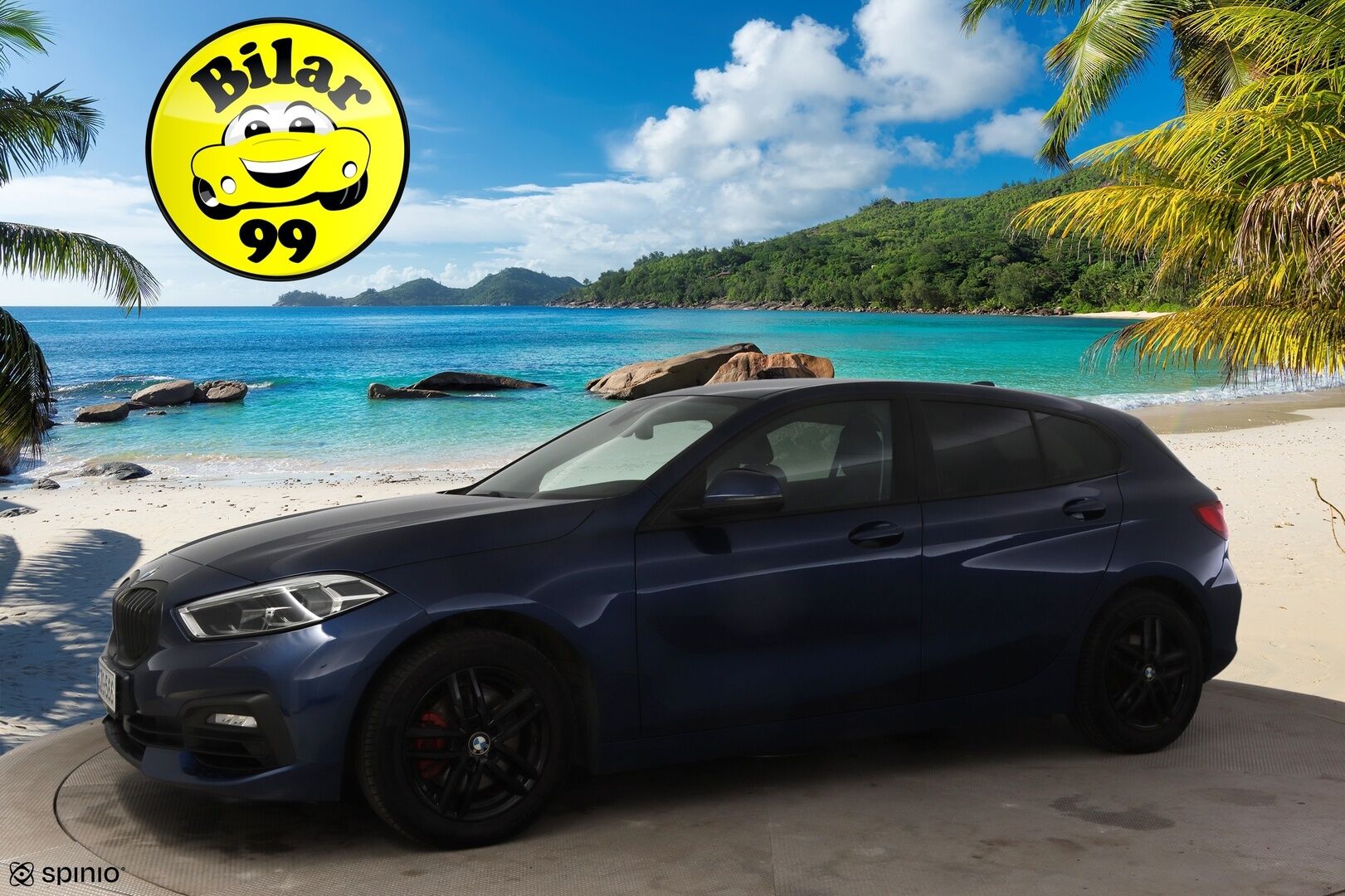 BMW 118 2020 F40 Hatchback 118i Business * Vakkari / Tutkat eteen ja taakse / M-Sport ratti ja vaihdekeppi / Päivitetyt kartat * - * Hyvin huollettu ja pidetty Bemari hyvillä varusteilla sekä kaksilla renkailla ja vanteilla! *