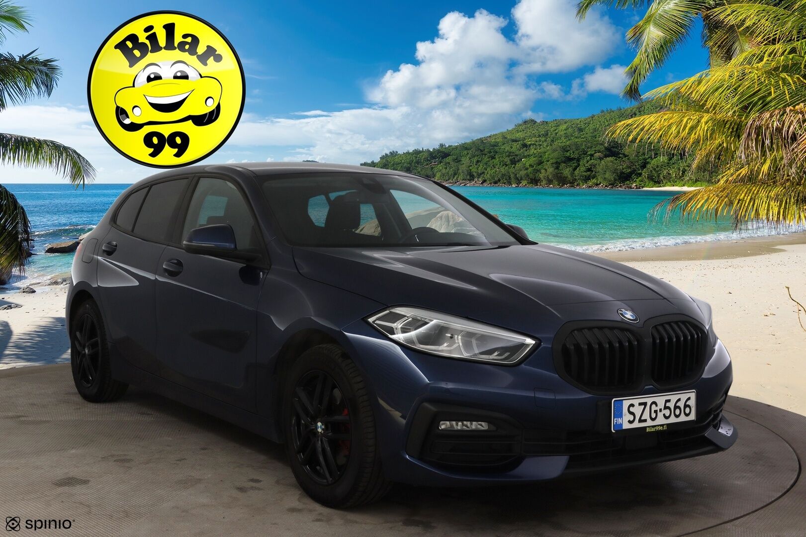 BMW 118 2020 F40 Hatchback 118i Business * Vakkari / Tutkat eteen ja taakse / M-Sport ratti ja vaihdekeppi / Päivitetyt kartat * - * Hyvin huollettu ja pidetty Bemari hyvillä varusteilla sekä kaksilla renkailla ja vanteilla! *