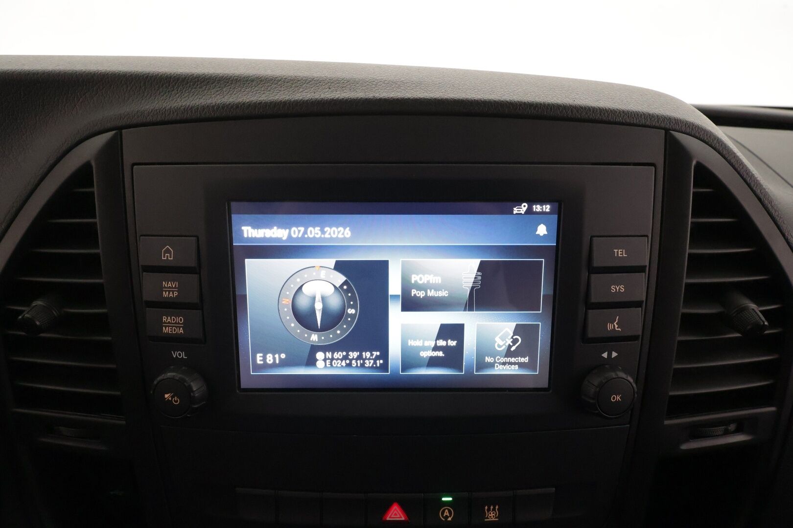 Mercedes-Benz Vito 2022 110CDI FWD-3,05/32K keskipitkä A2 Worker - Vakkari | Webasto | P.Kamera | Merkkihuollettu