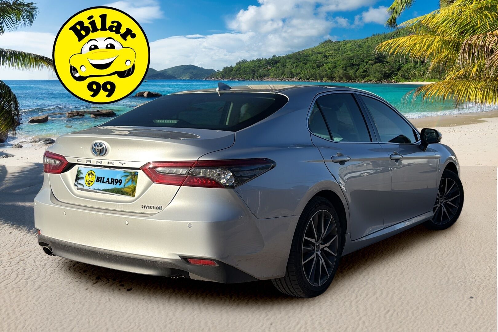 Toyota Camry 2022 2,5 Hybrid Style - Suomiauto | Adapt.vakkari | Peruutuskamera | Sähköpenkit | Vaaleat nahat | Navi | Adapt.LED | Keyless | Ratinlämmitin | Merkkihuollettu!