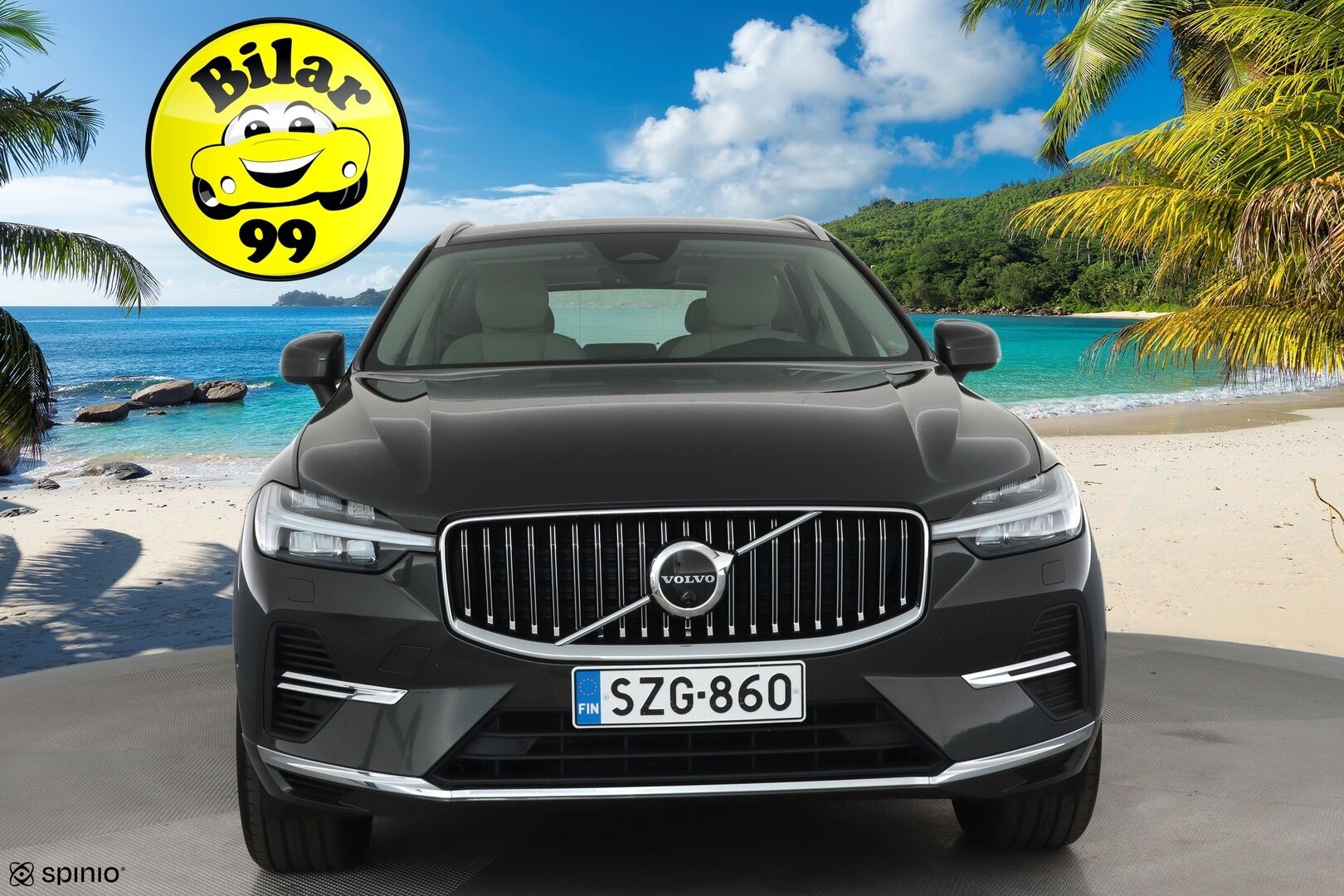 Volvo XC60 2022 T6 TwE AWD Business Inscription aut **Panorama / H&K / Muistipenkki / Adapt.vakkari / Webasto / Full LED** - 3,99 % KORKOTARJOUS TÄHÄN AUTOON - 1.Om Suomi-auto / Akku kuntotarkastettu / Kahdet renkaat aluvanteilla / Merkkihuollettu / Facelift / Koukku / Vaaleat nahat / 360.kamera / Hieno!