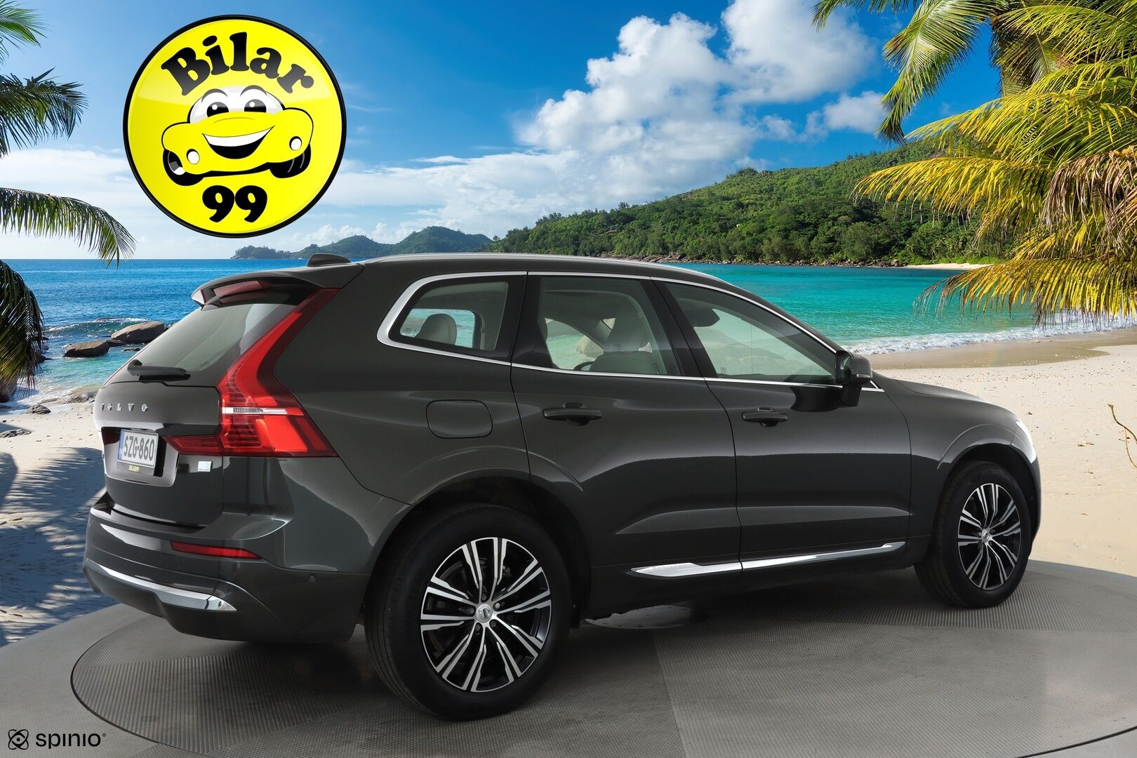 Volvo XC60 2022 T6 TwE AWD Business Inscription aut **Panorama / H&K / Muistipenkki / Adapt.vakkari / Webasto / Full LED** - 3,99 % KORKOTARJOUS TÄHÄN AUTOON - 1.Om Suomi-auto / Akku kuntotarkastettu / Kahdet renkaat aluvanteilla / Merkkihuollettu / Facelift / Koukku / Vaaleat nahat / 360.kamera / Hieno!