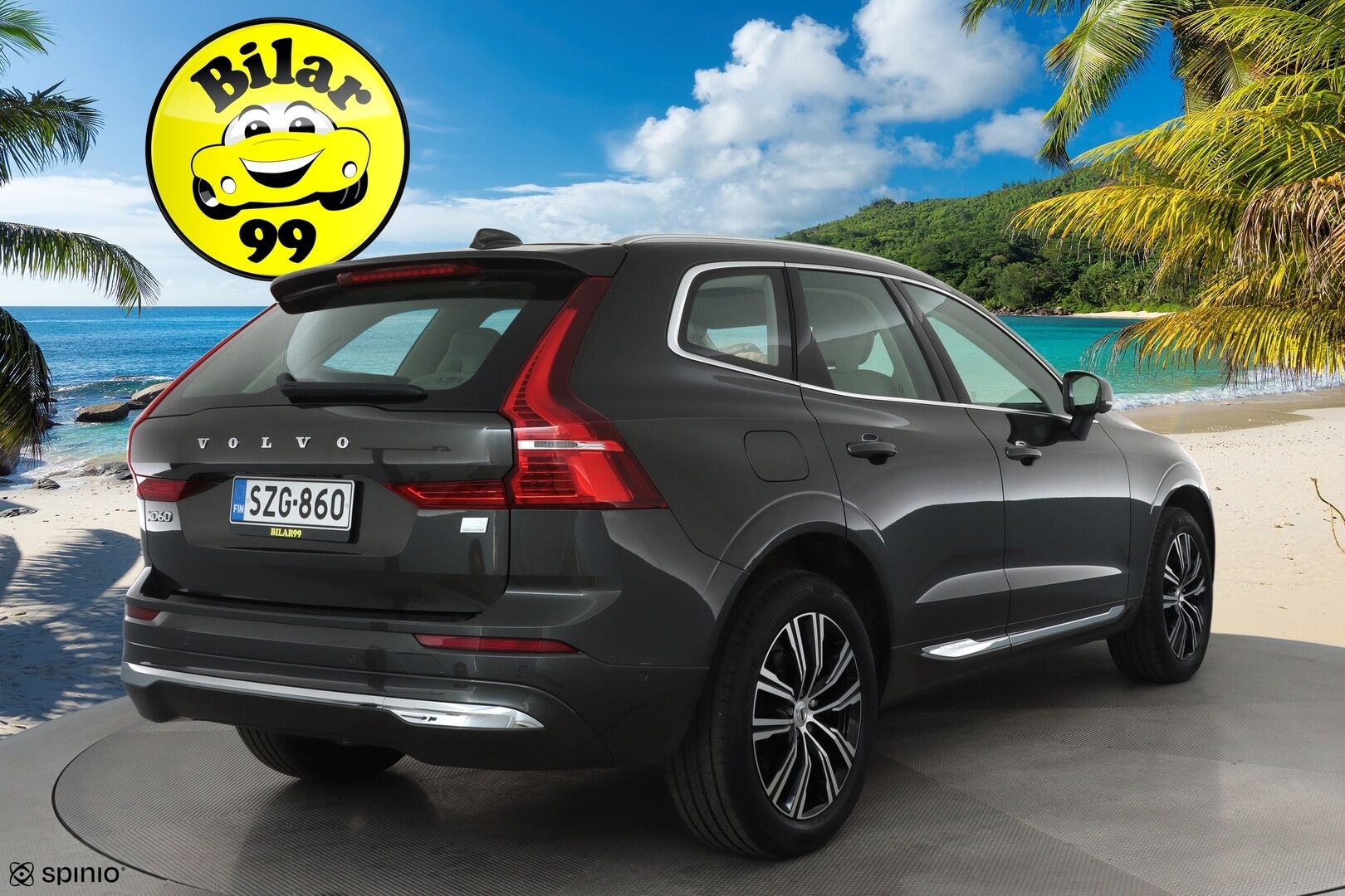 Volvo XC60 2022 T6 TwE AWD Business Inscription aut **Panorama / H&K / Muistipenkki / Adapt.vakkari / Webasto / Full LED** - 3,99 % KORKOTARJOUS TÄHÄN AUTOON - 1.Om Suomi-auto / Akku kuntotarkastettu / Kahdet renkaat aluvanteilla / Merkkihuollettu / Facelift / Koukku / Vaaleat nahat / 360.kamera / Hieno!